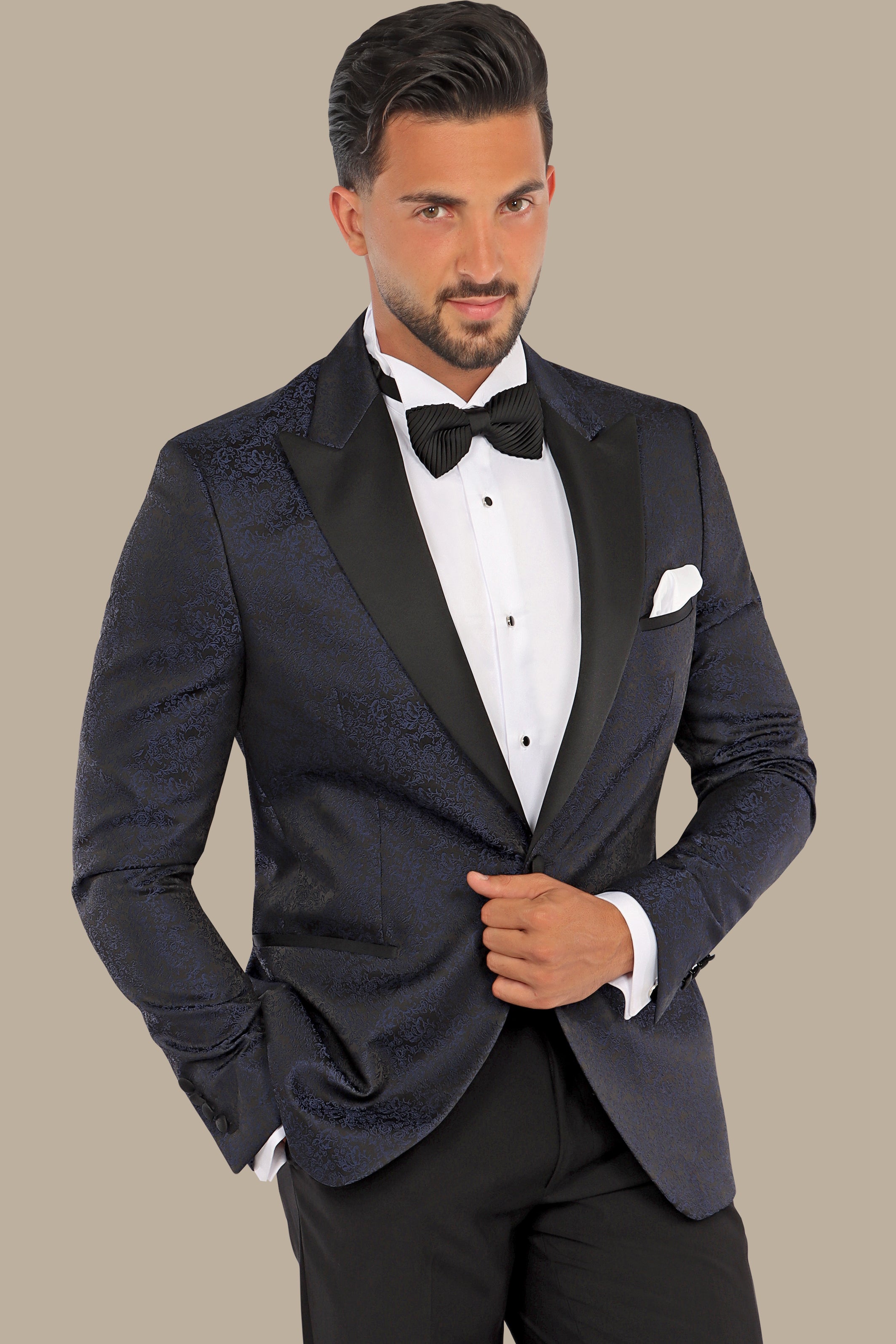 Navy Peak Lapel: Tuxedo FV Special Collection