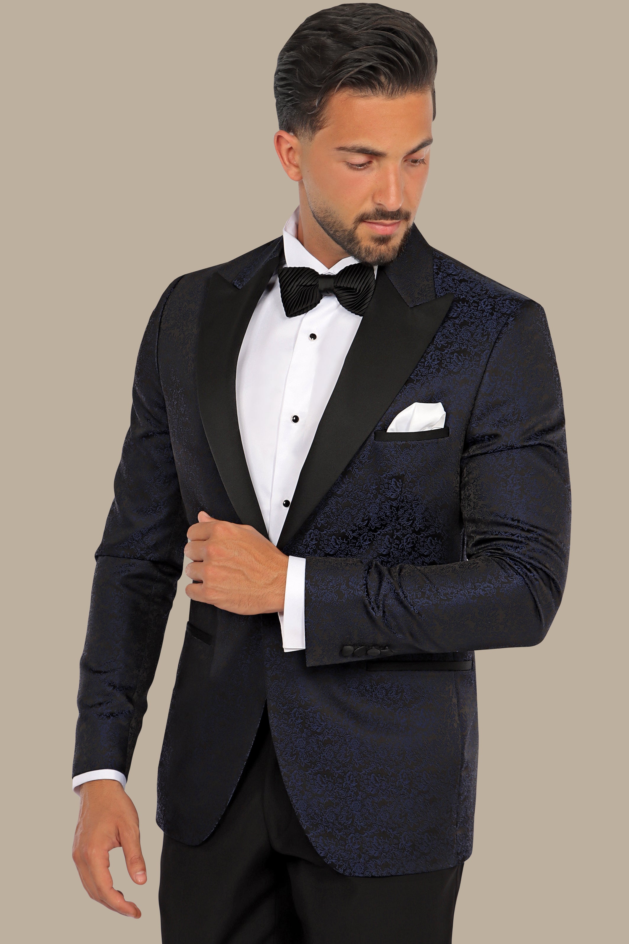 Navy Peak Lapel: Tuxedo FV Special Collection