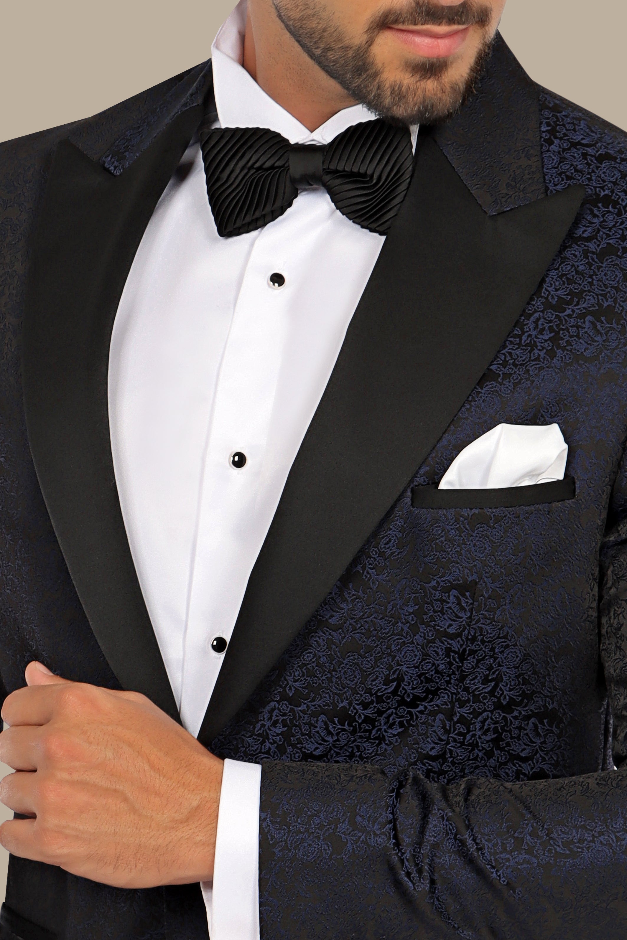 Navy Peak Lapel: Tuxedo FV Special Collection