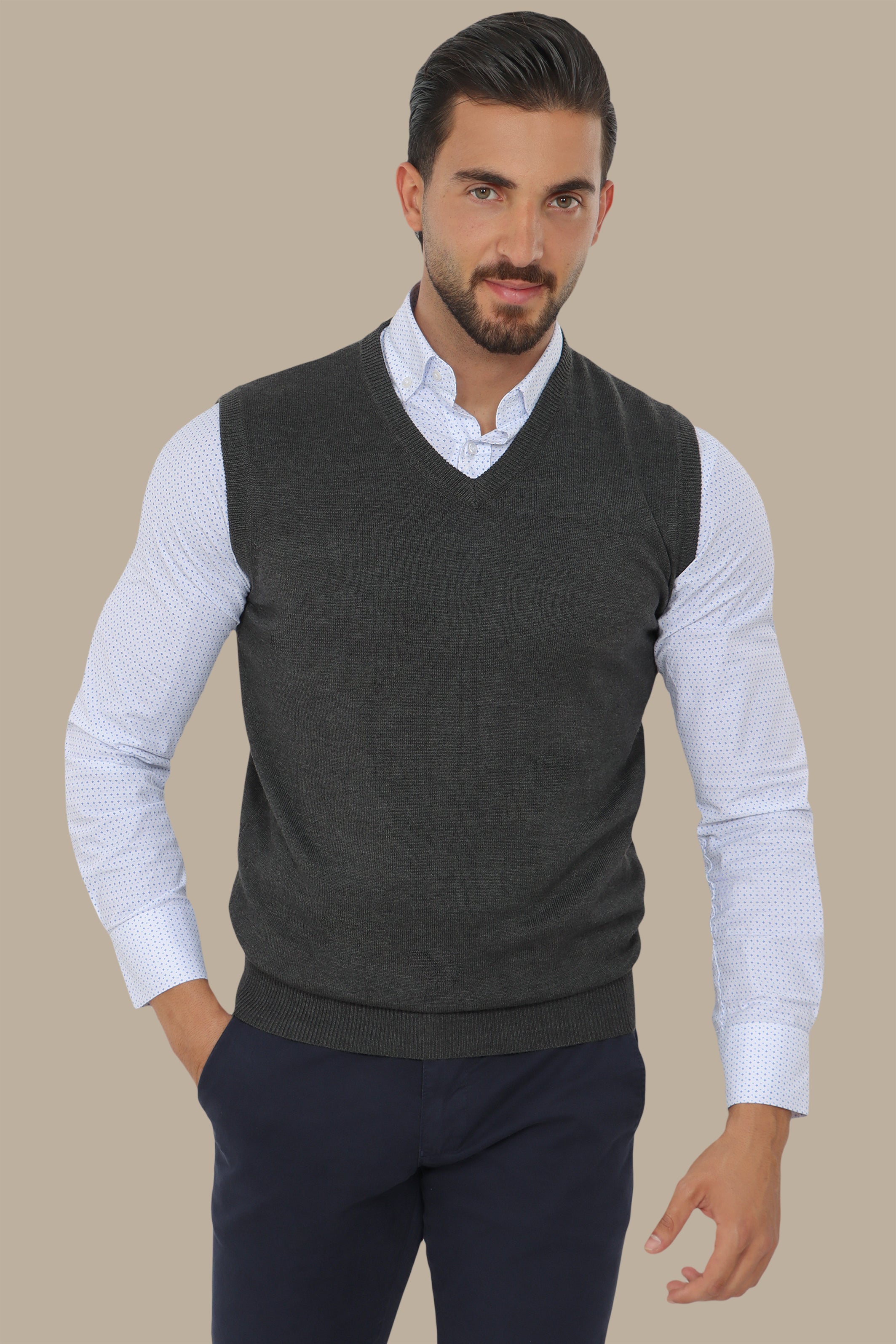 Grey Sweater Vest