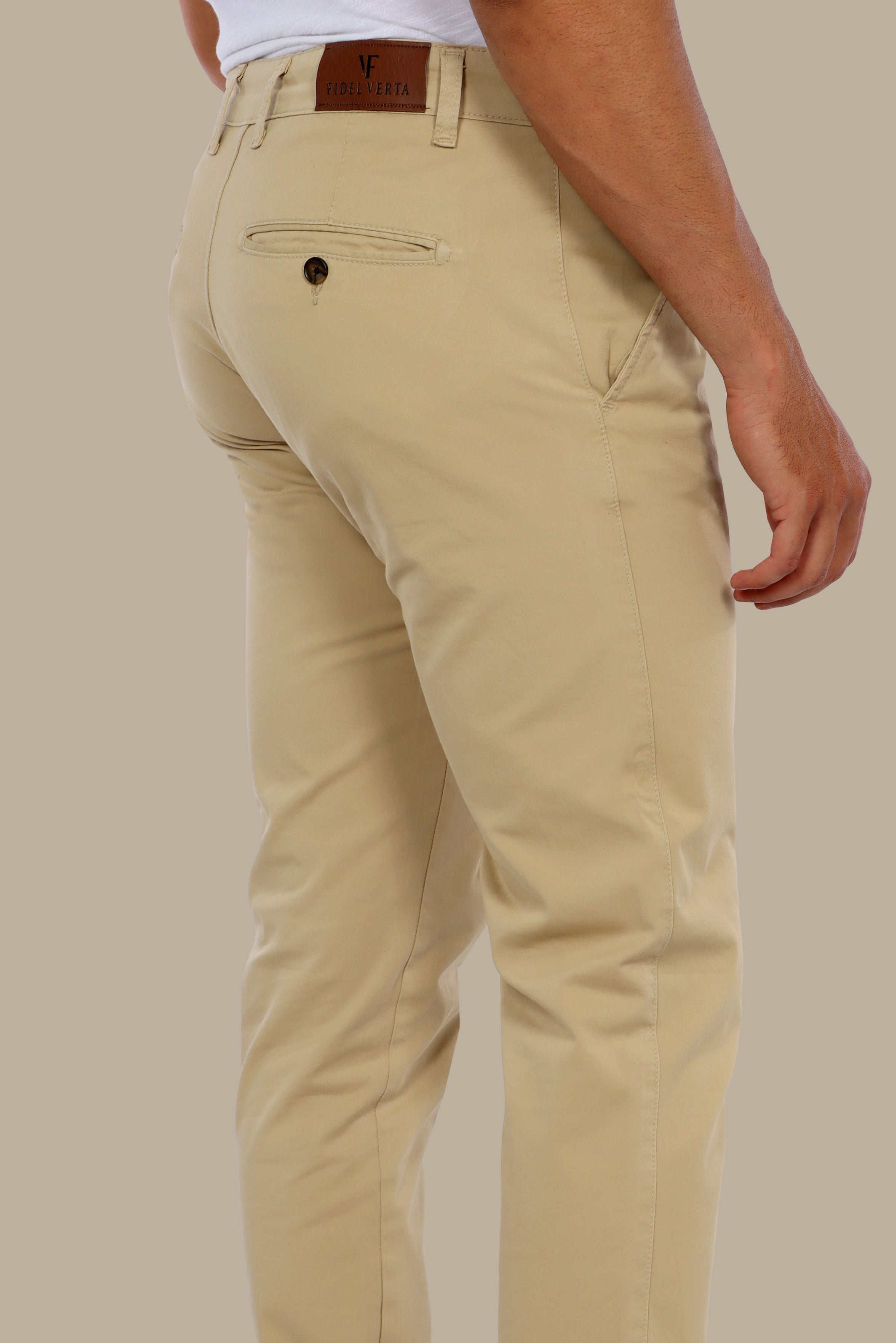 Chino Plain Regular Fit - Classic Beige