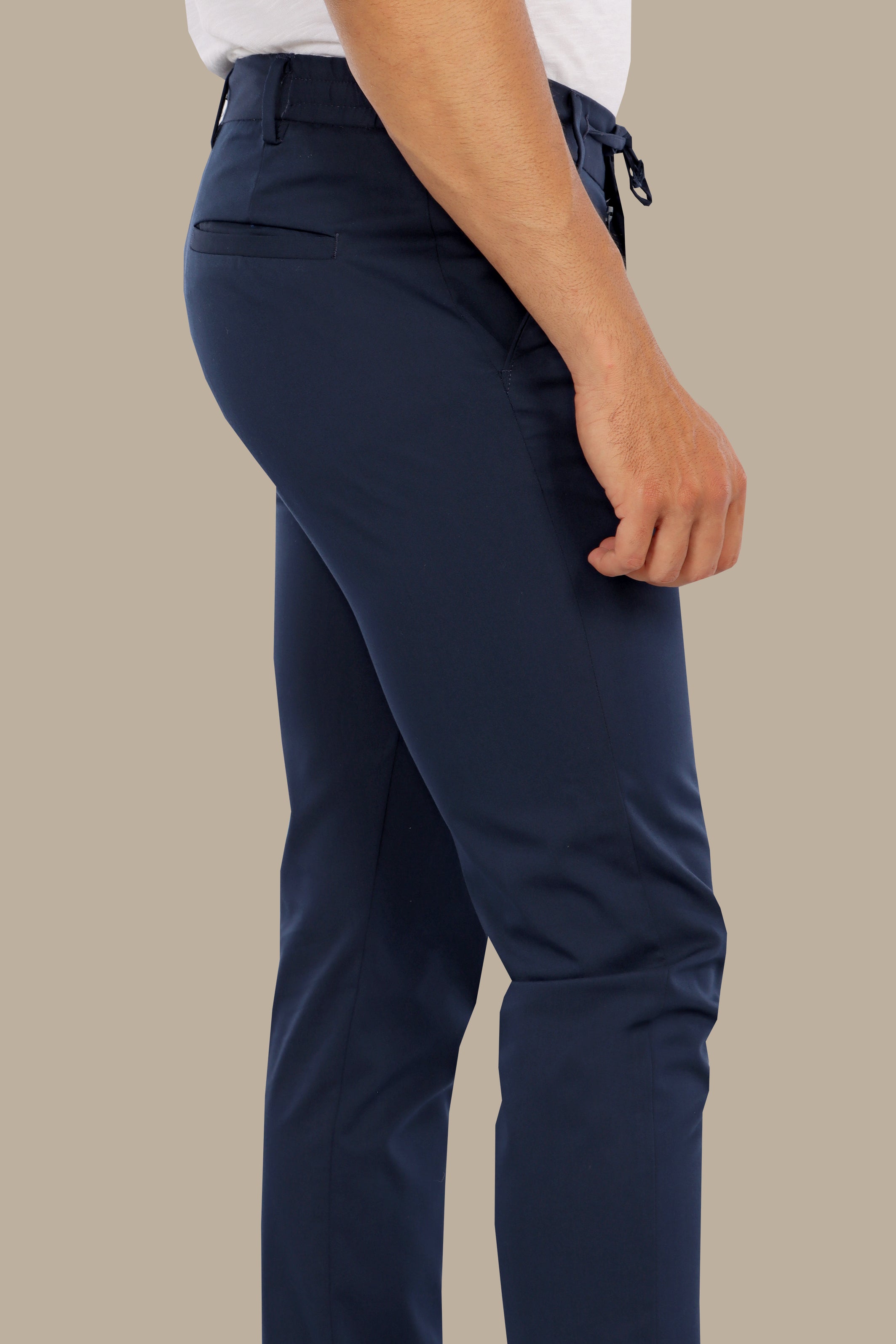 Fashion Trouser Basic Jogger | Navy