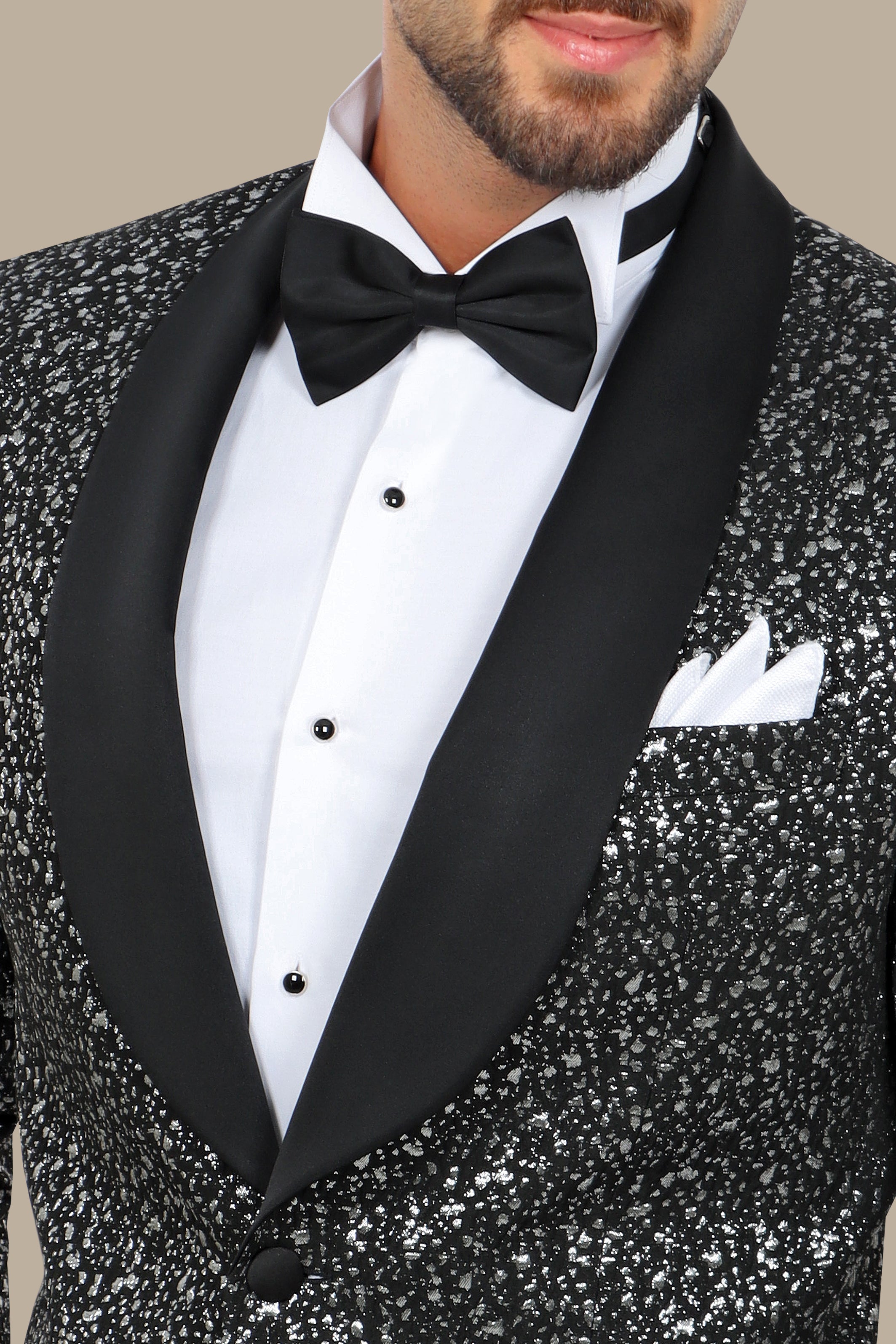 Silver Glitter Tuxedo FV Special Collection