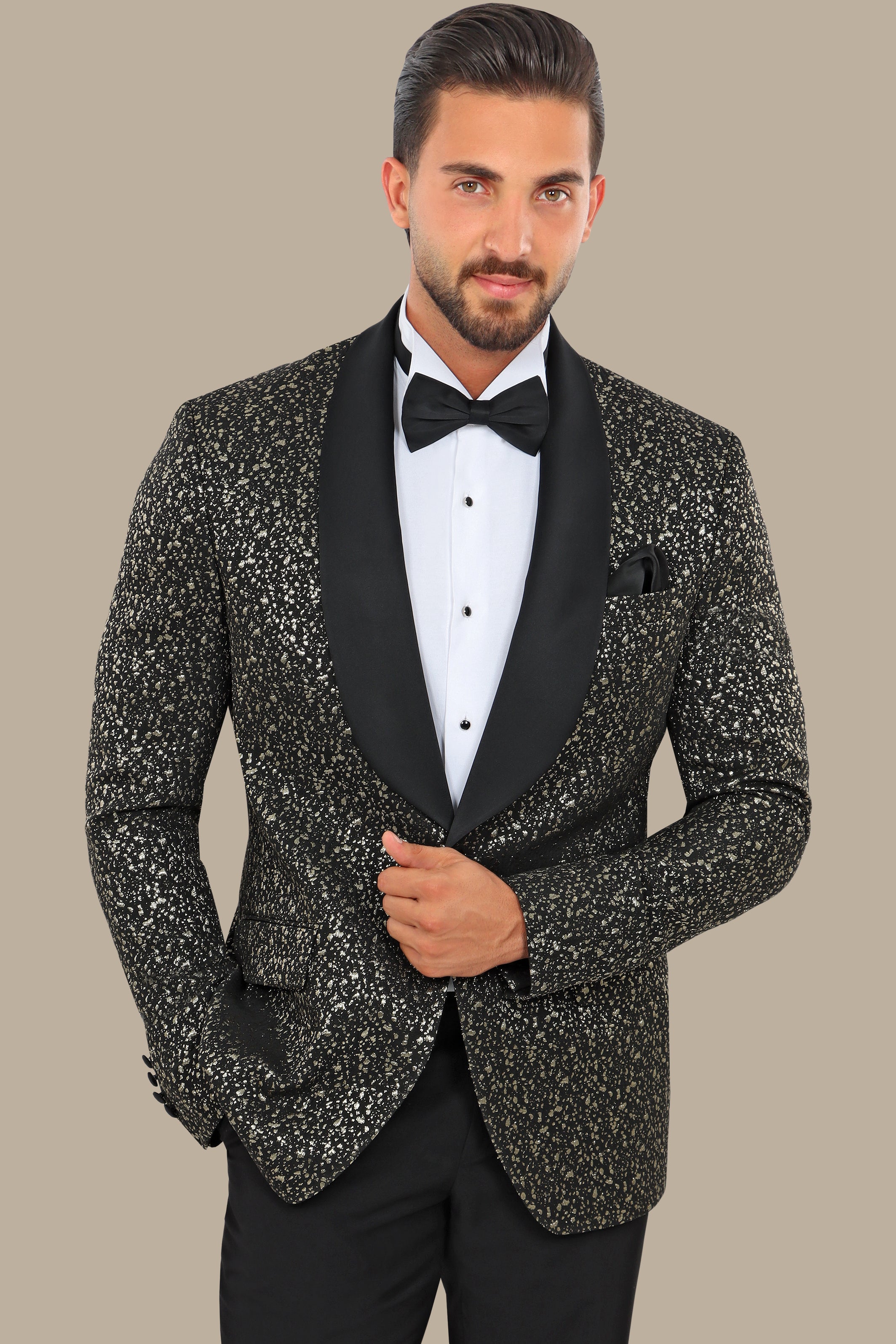 Gold Glitter Tuxedo FV Special Collection