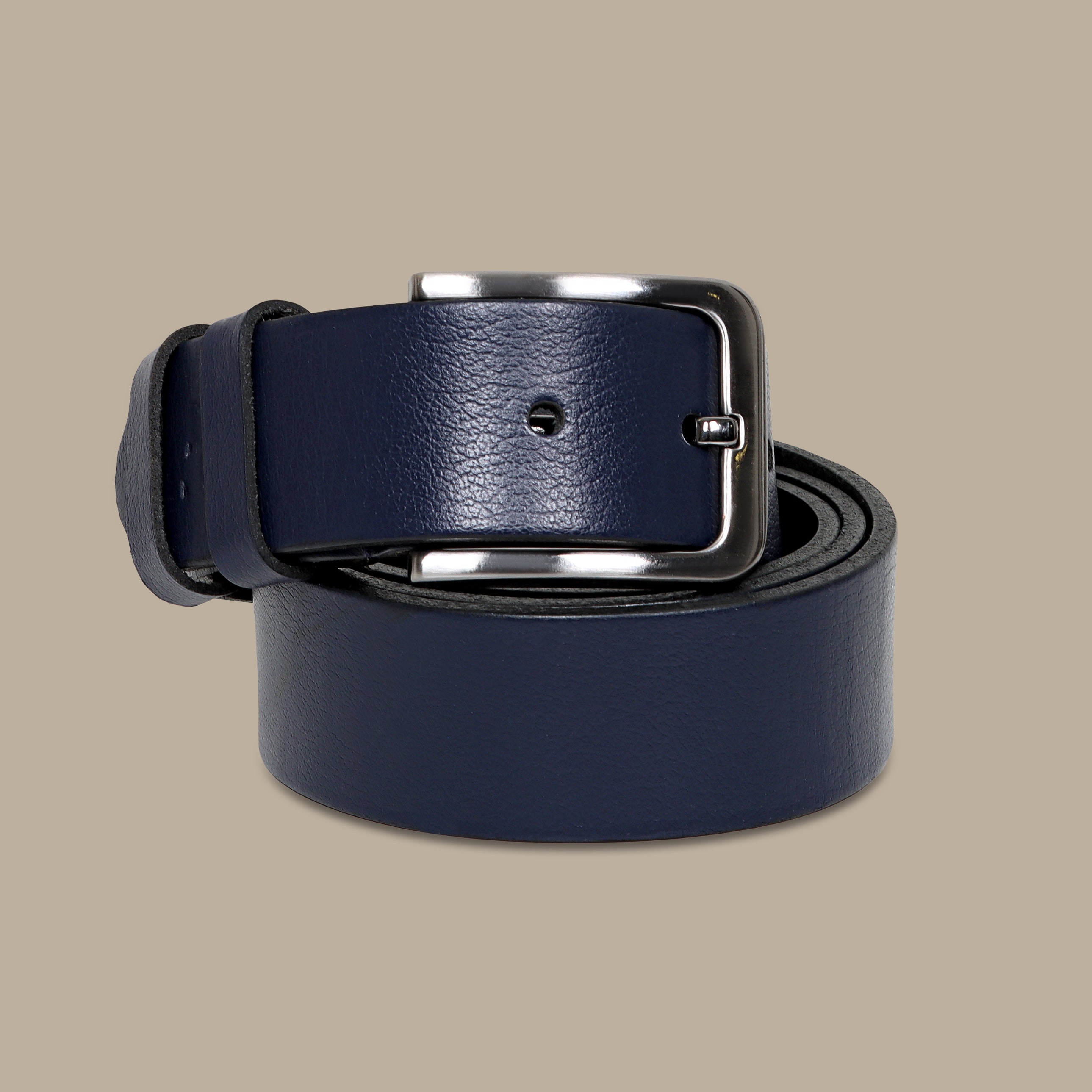 Navy Casual Plain Belt: Versatile Comfort