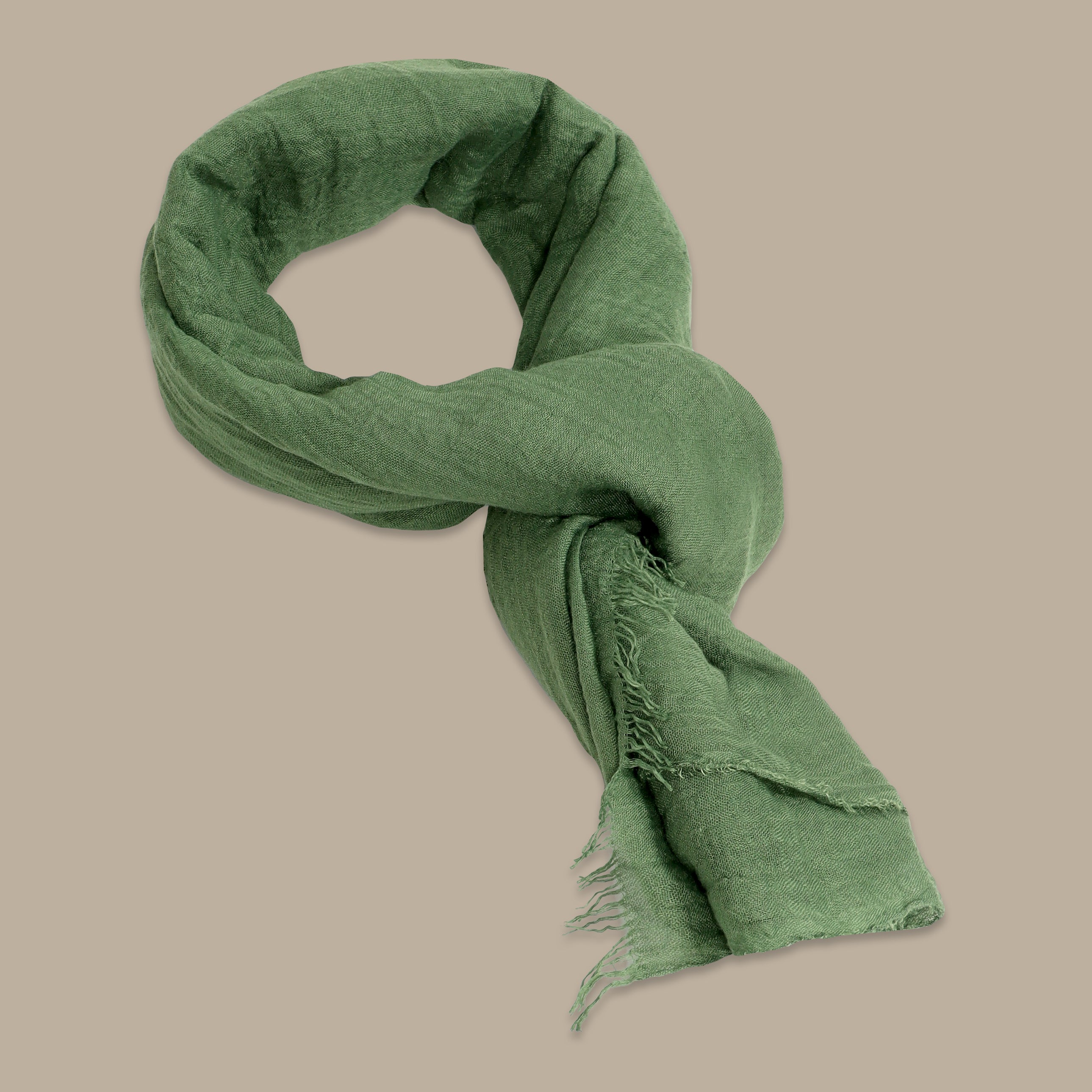 Scarf Plain Olive