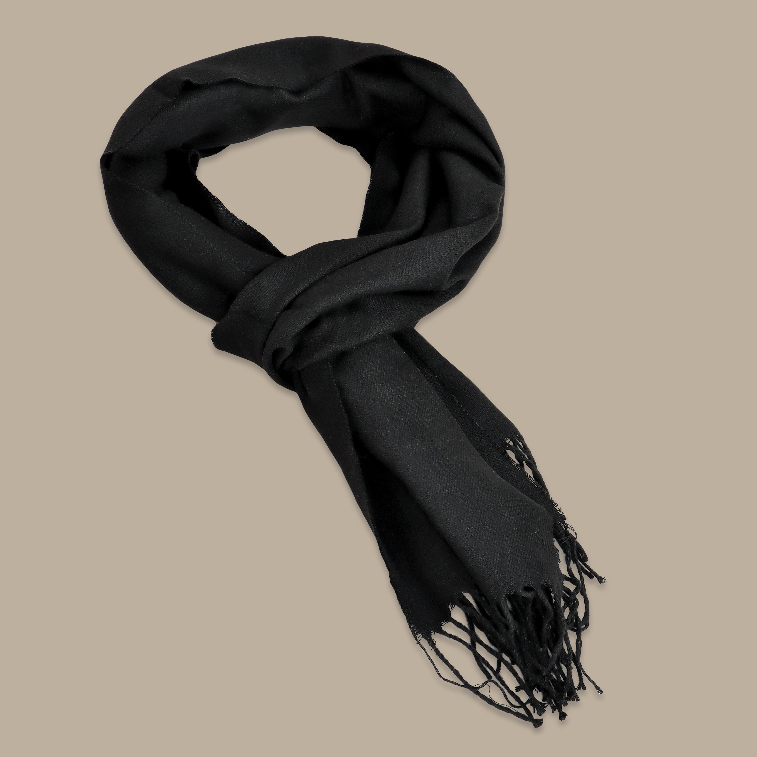 Classic Black Scarf