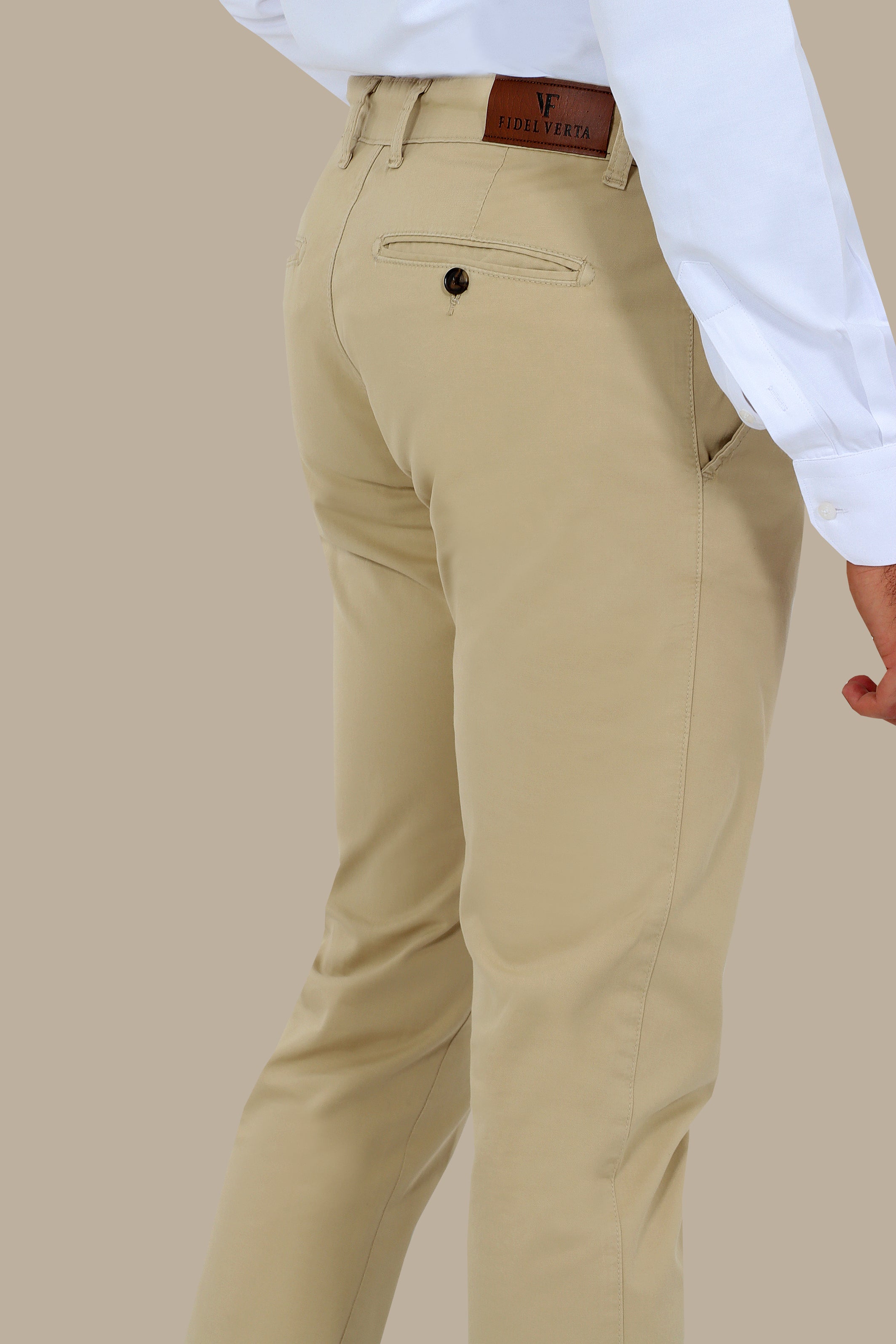 Chino Plain Regular Fit - Classic Beige