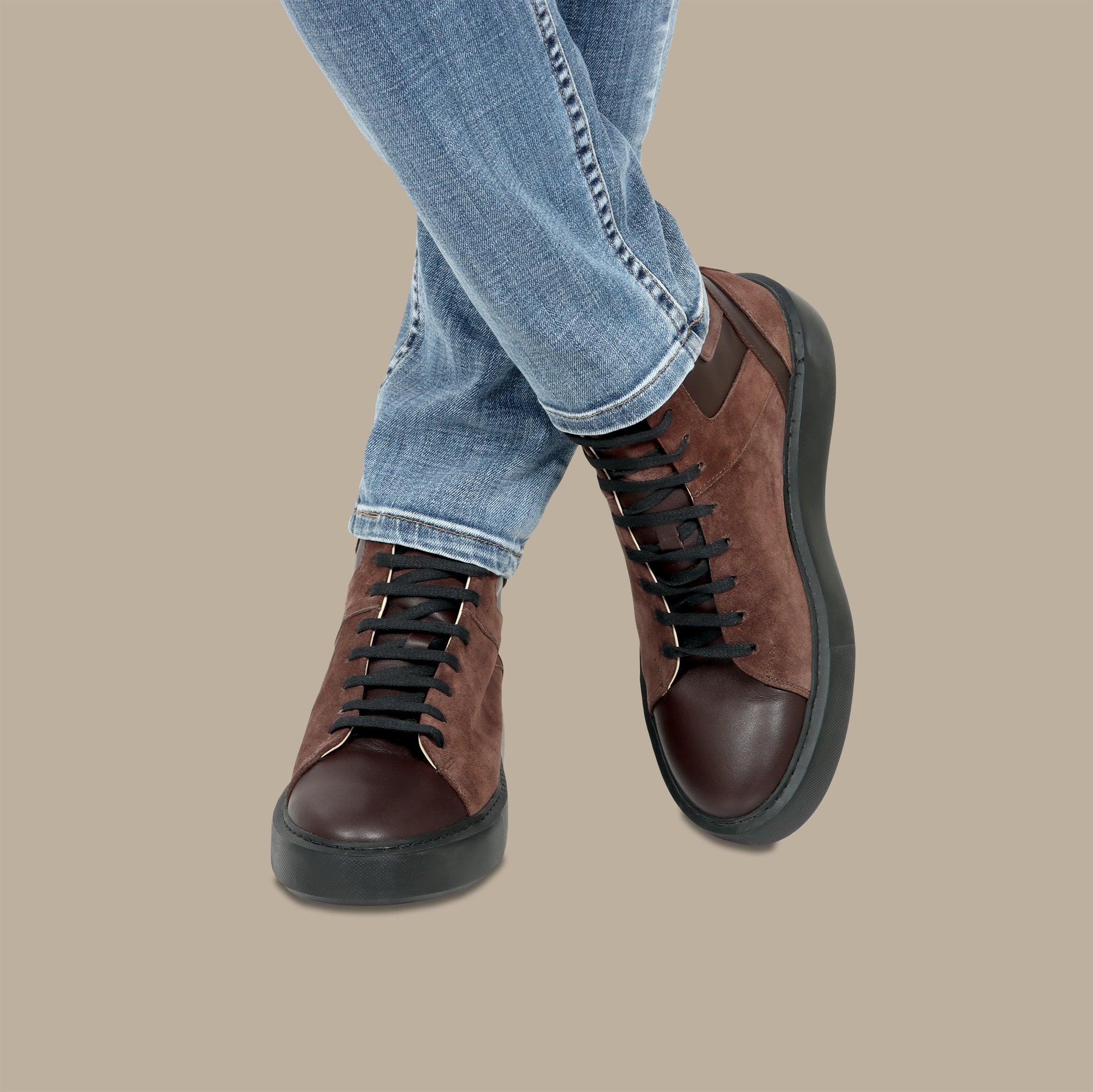 Shoes Half Boot Detailed Sneakers | Brown