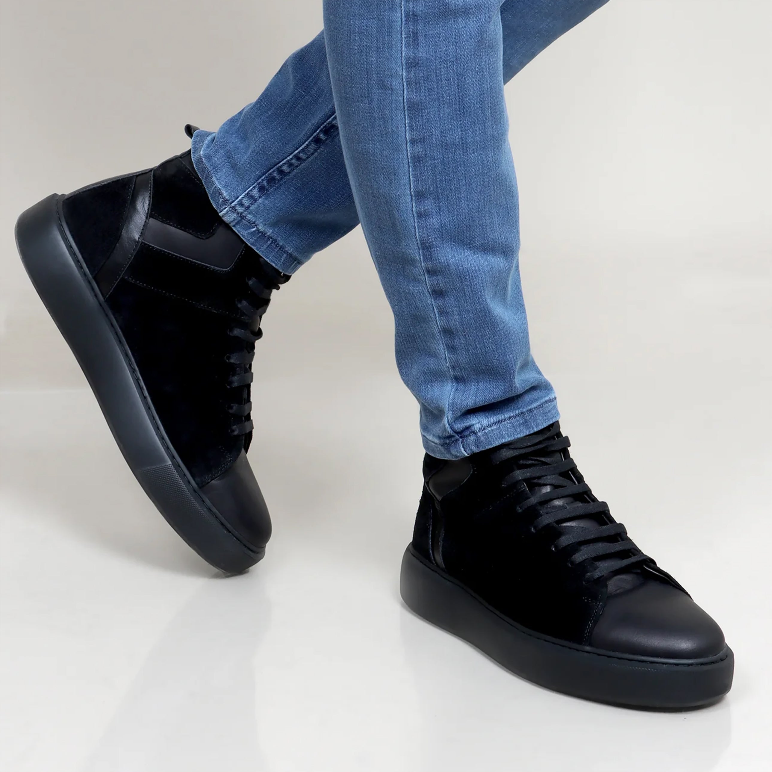 Shoes Half Boot Detailed Sneakers | Black