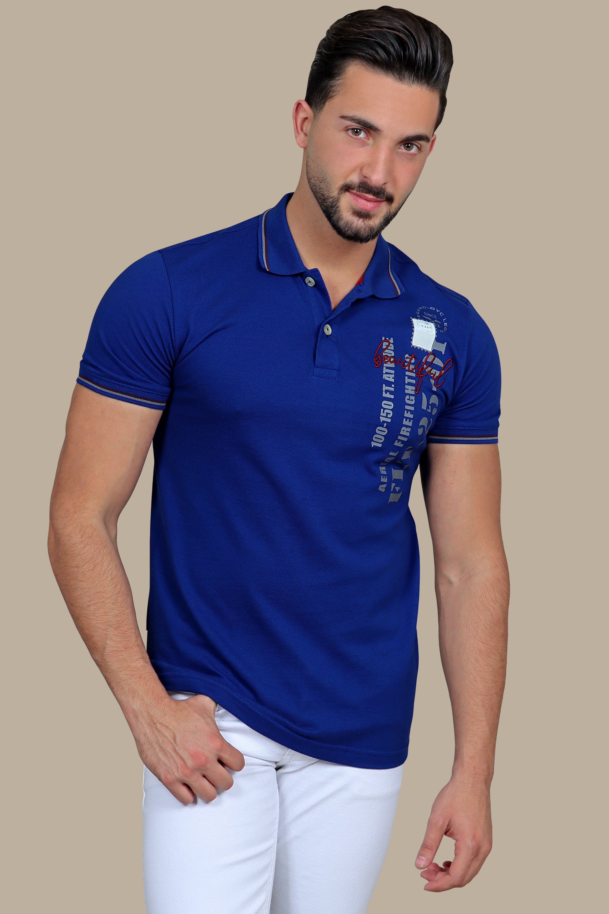 Blue Elegance: Polo Patches in Stunning Shades