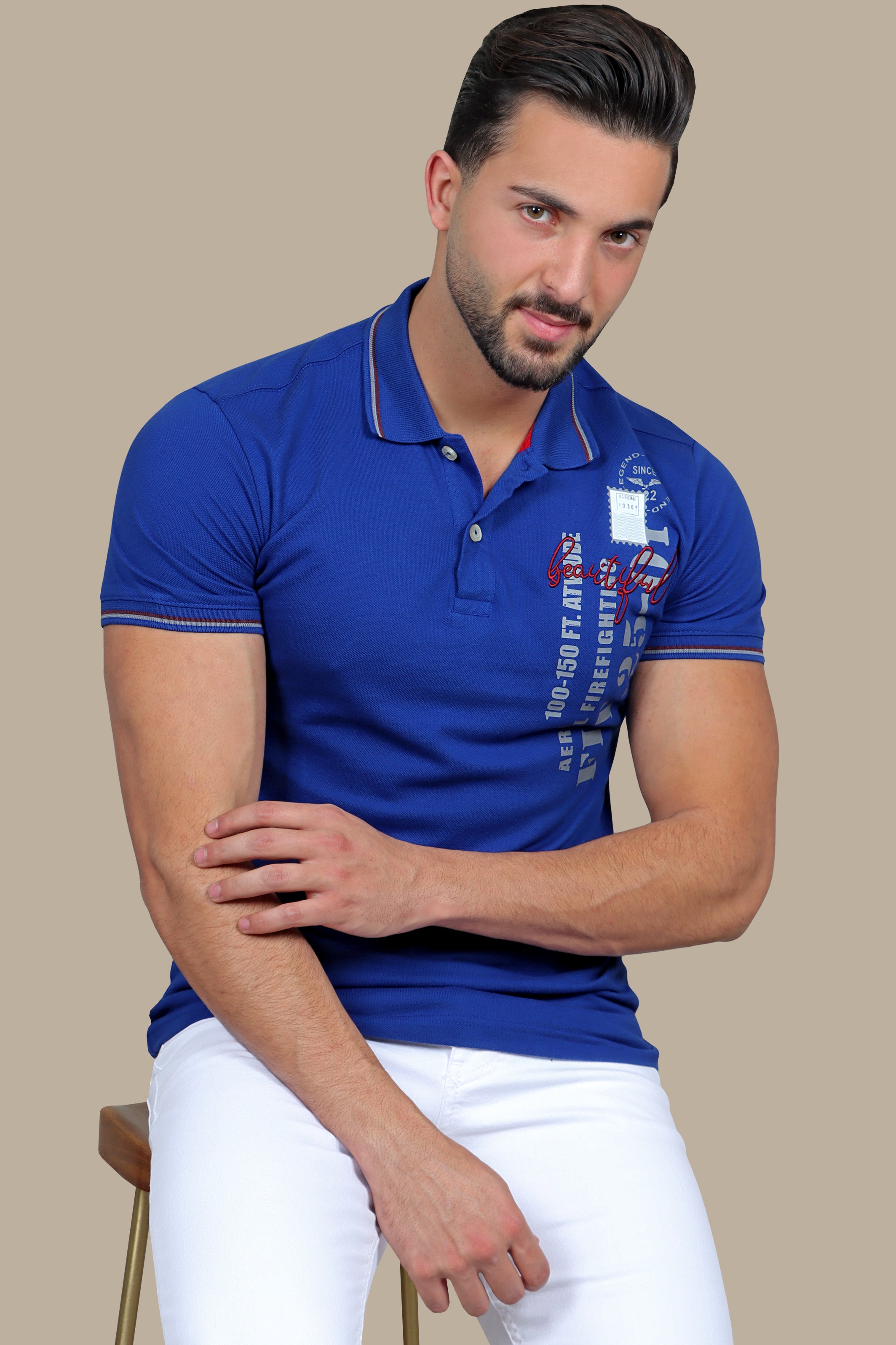 Blue Elegance: Polo Patches in Stunning Shades