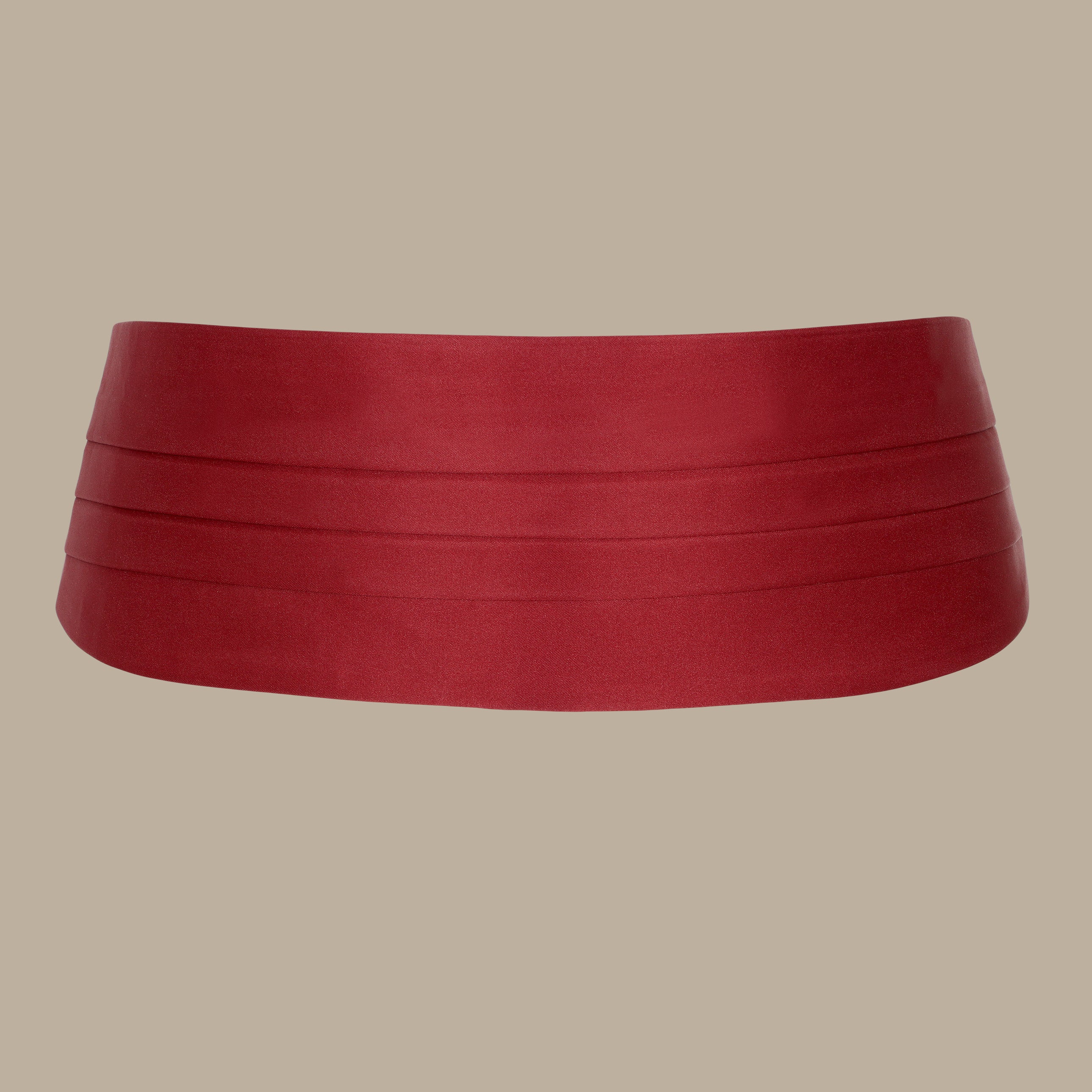 Burgundy Cummerbund Set