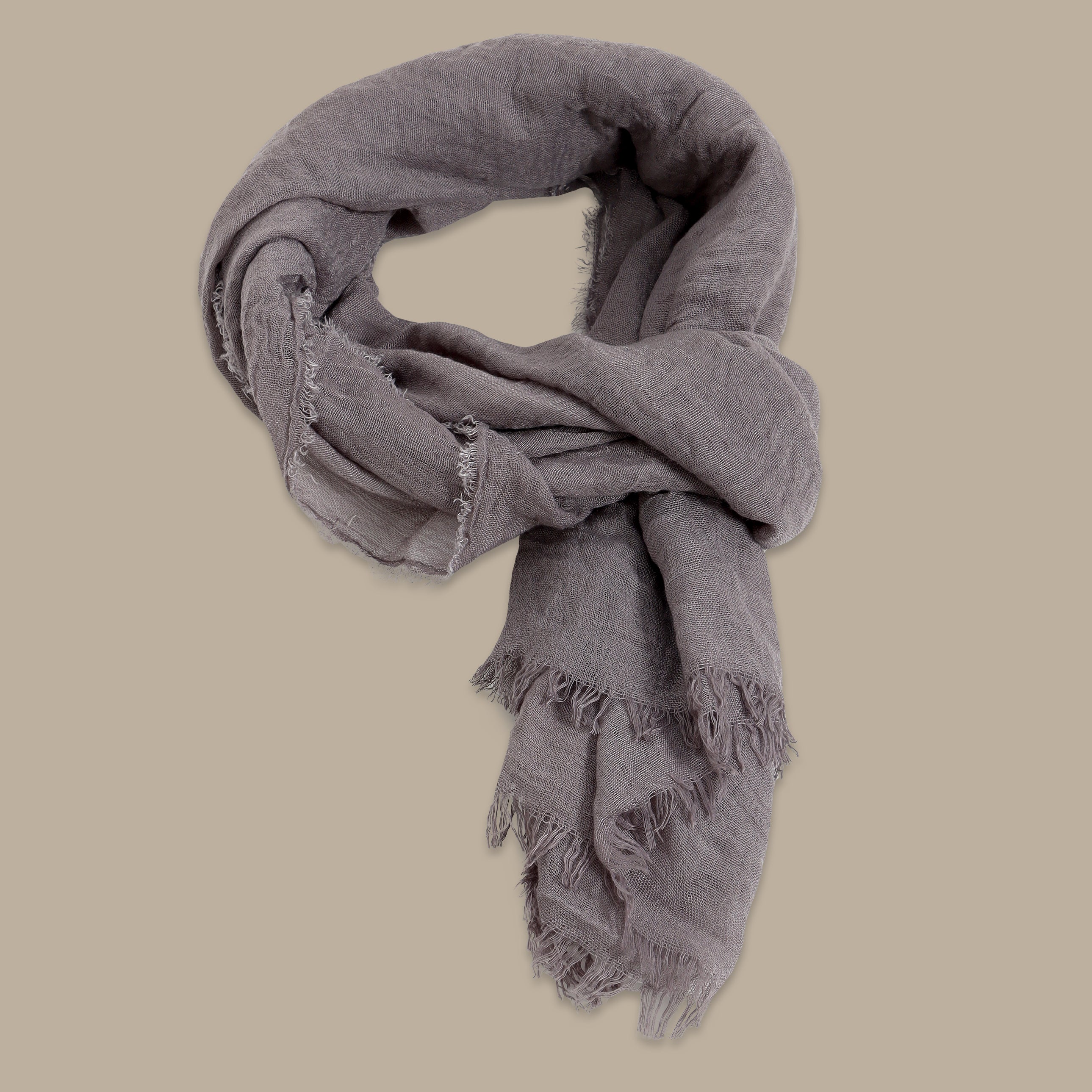 Plain Grey Scarf