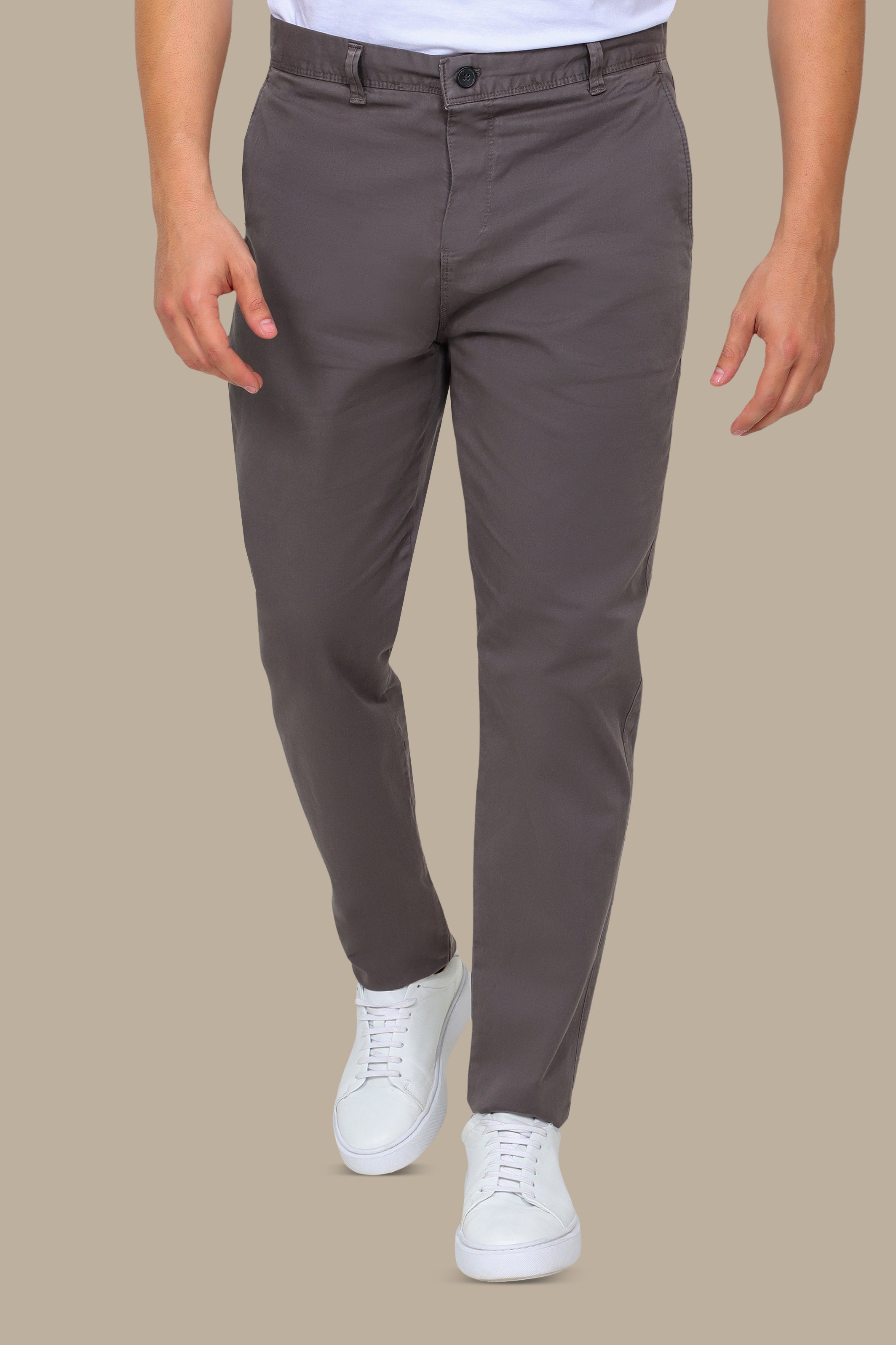 Beige Chino Pants – Big Size Regular Fit