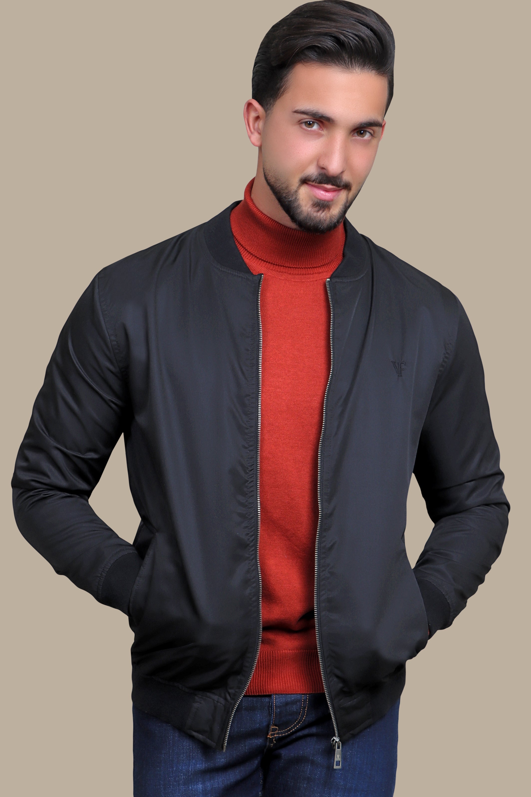 Jacket Blouson Waterproof | Black