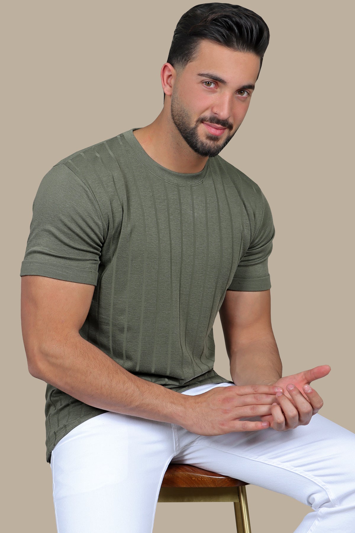 Striped Classic Essential T-Shirt