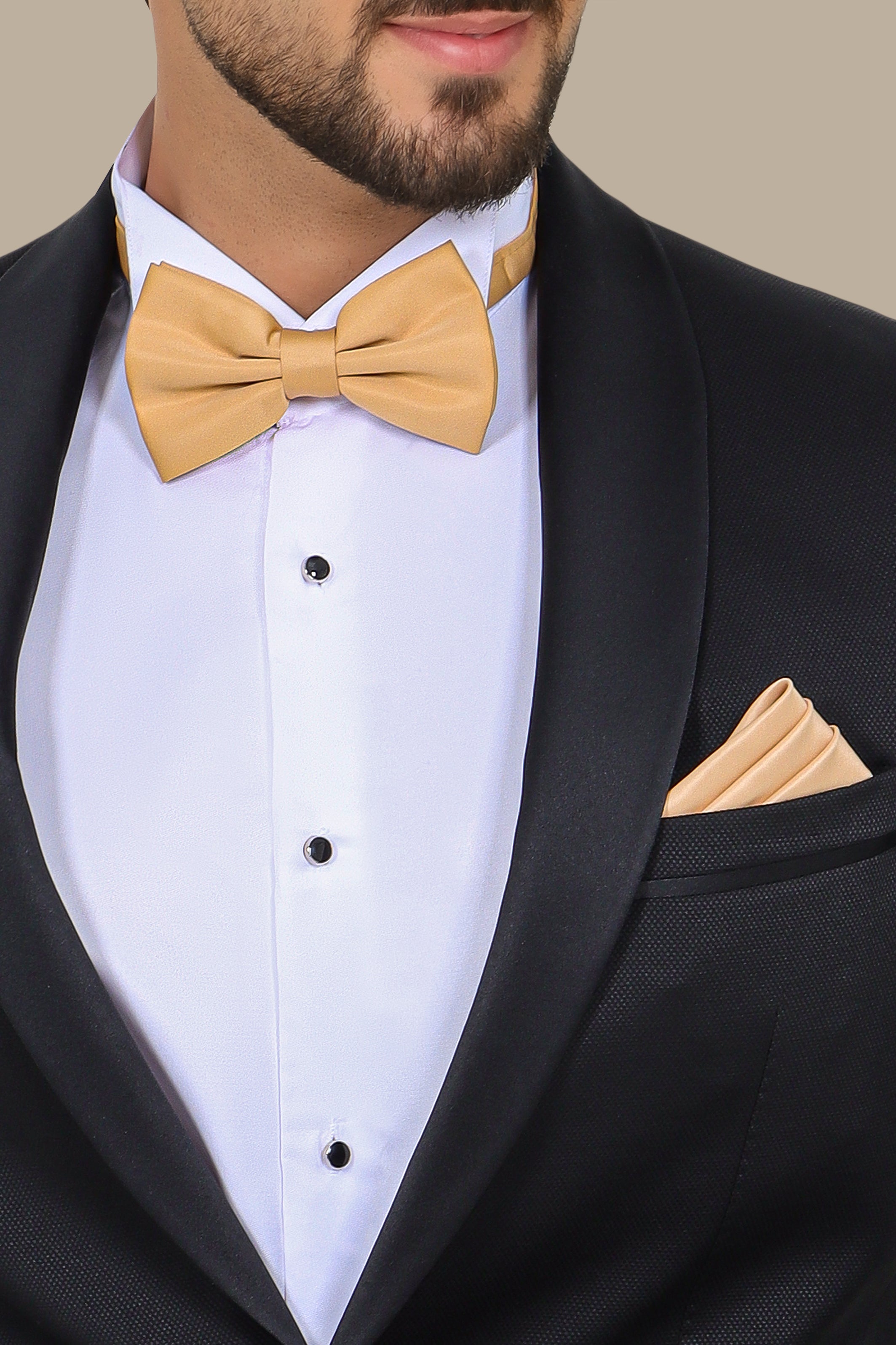 Black Pique Shawl Collar Tuxedo