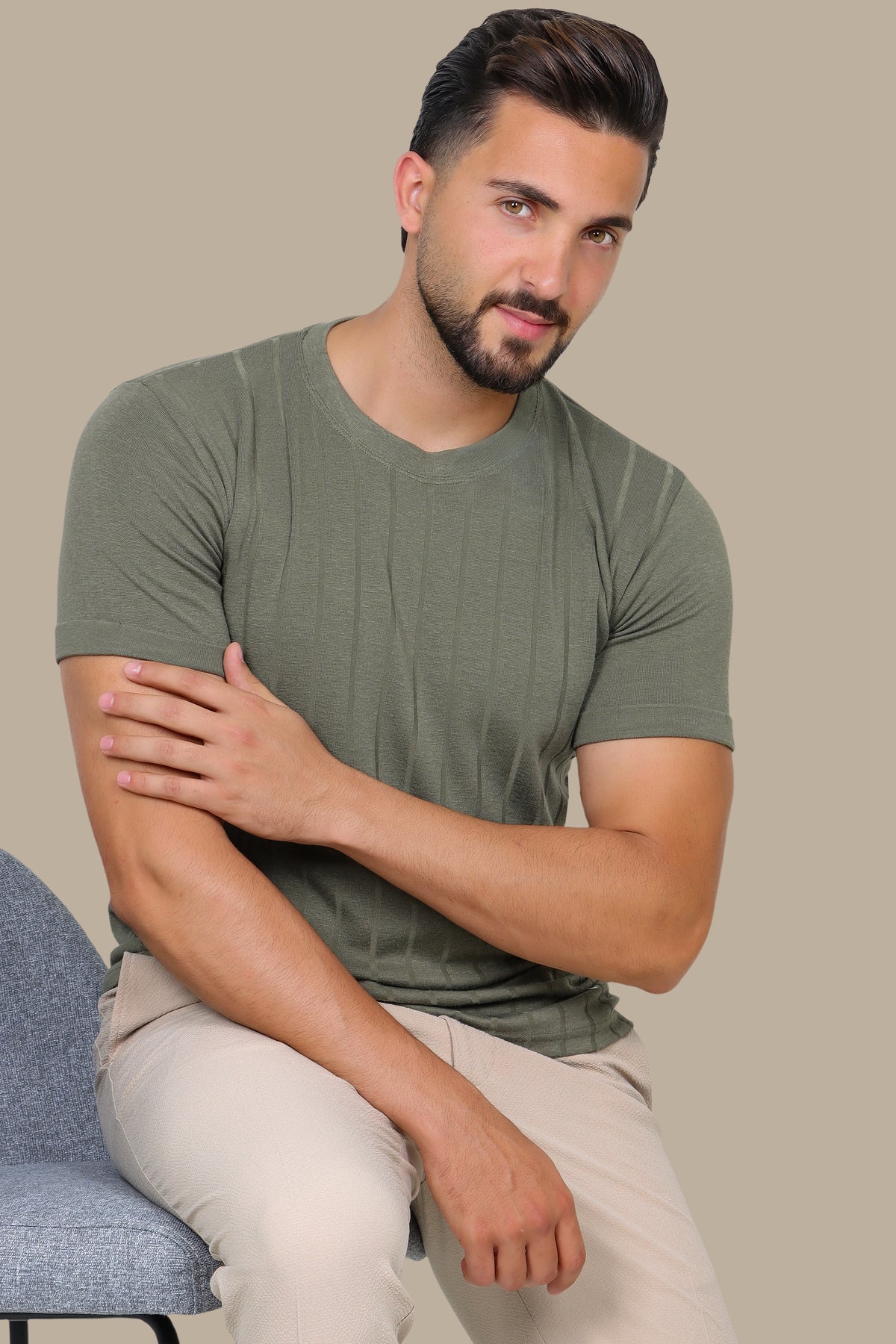 Striped Classic Essential T-Shirt