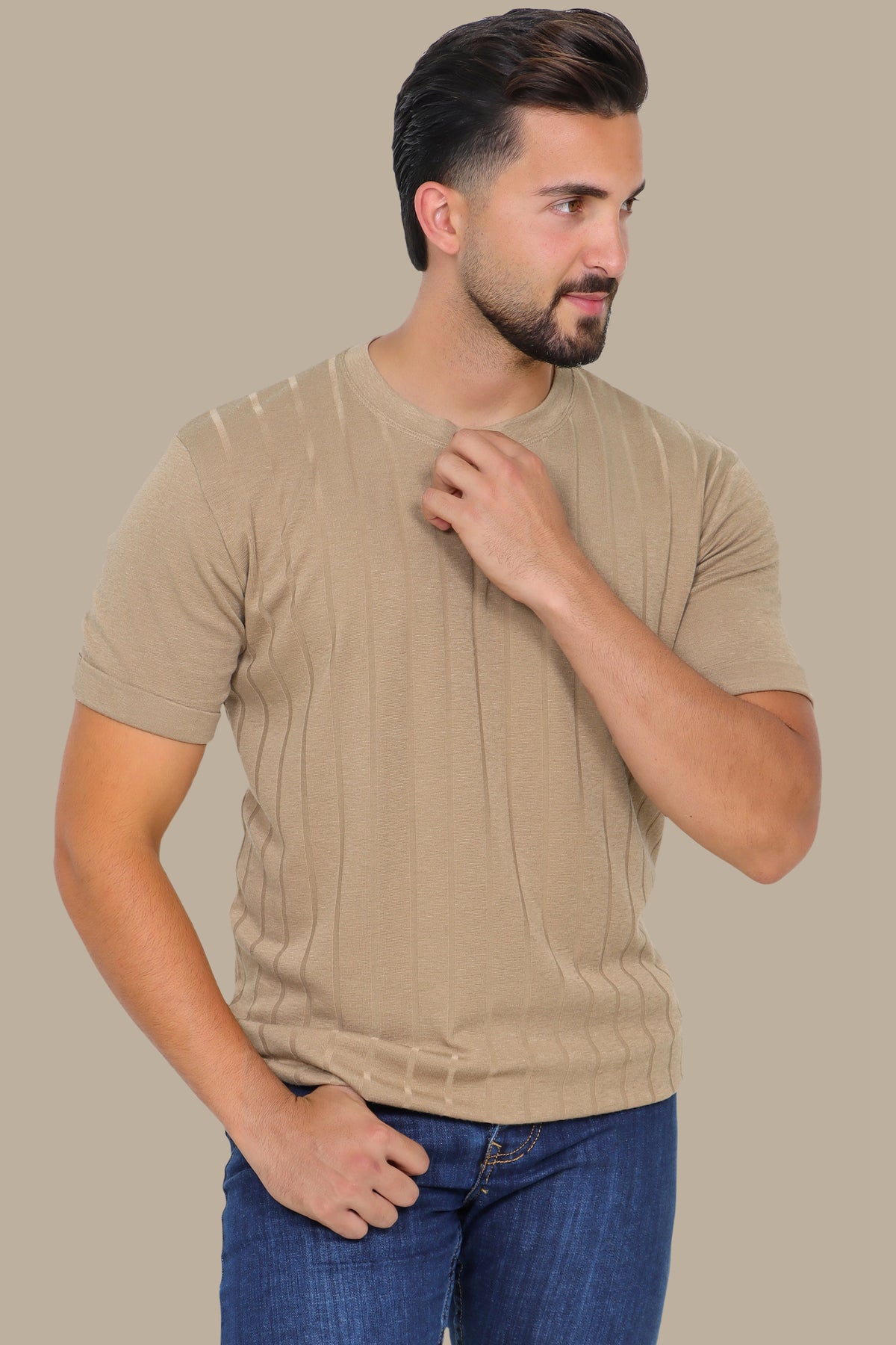 Striped Classic Essential T-Shirt