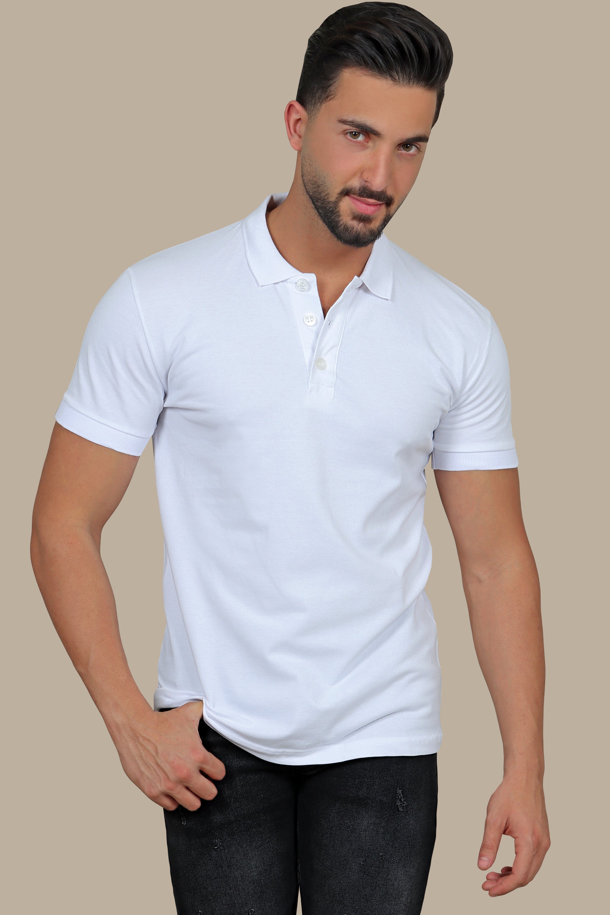 Timeless Classic: Polo S/SL Basic White