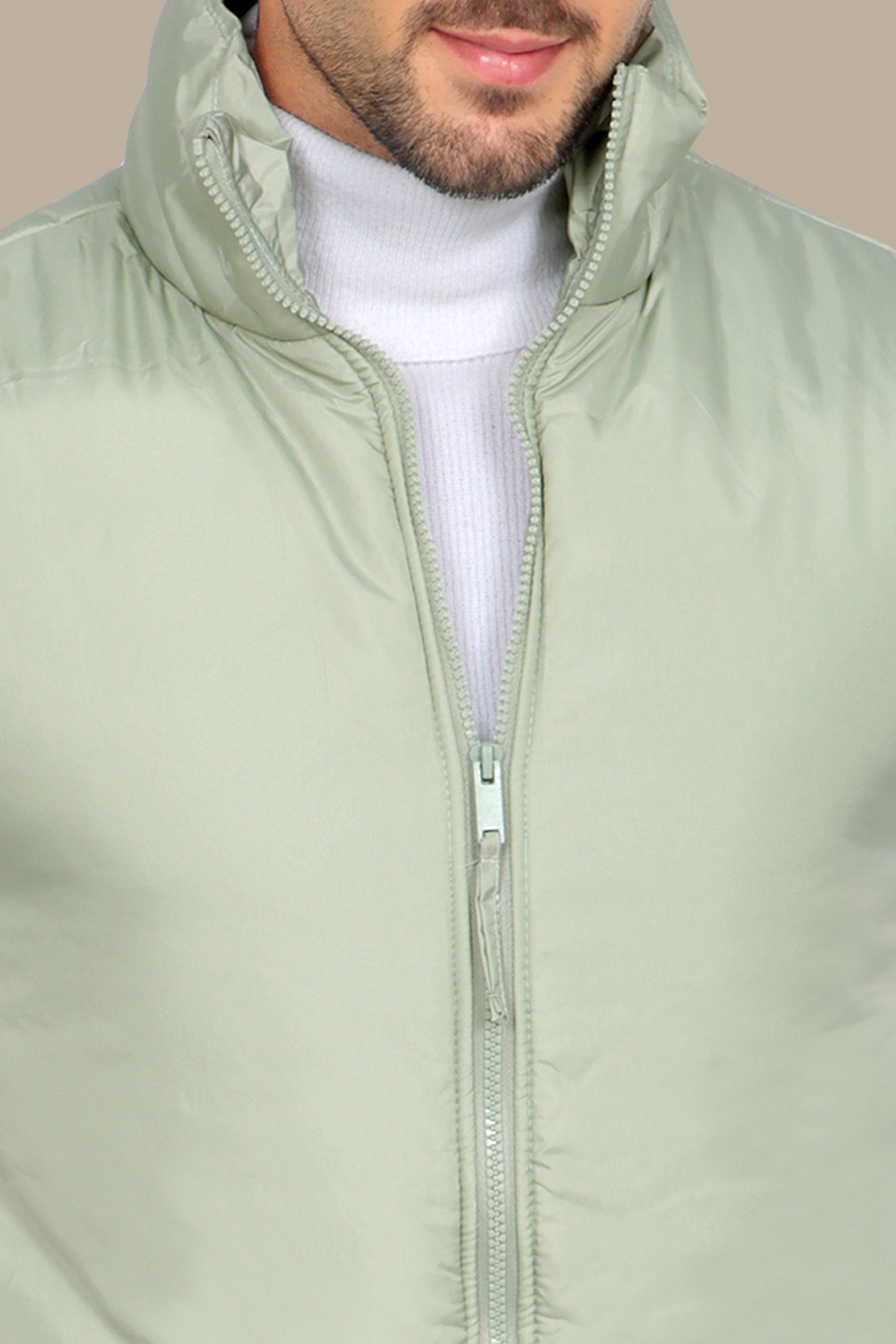 Light Green Basic Vest