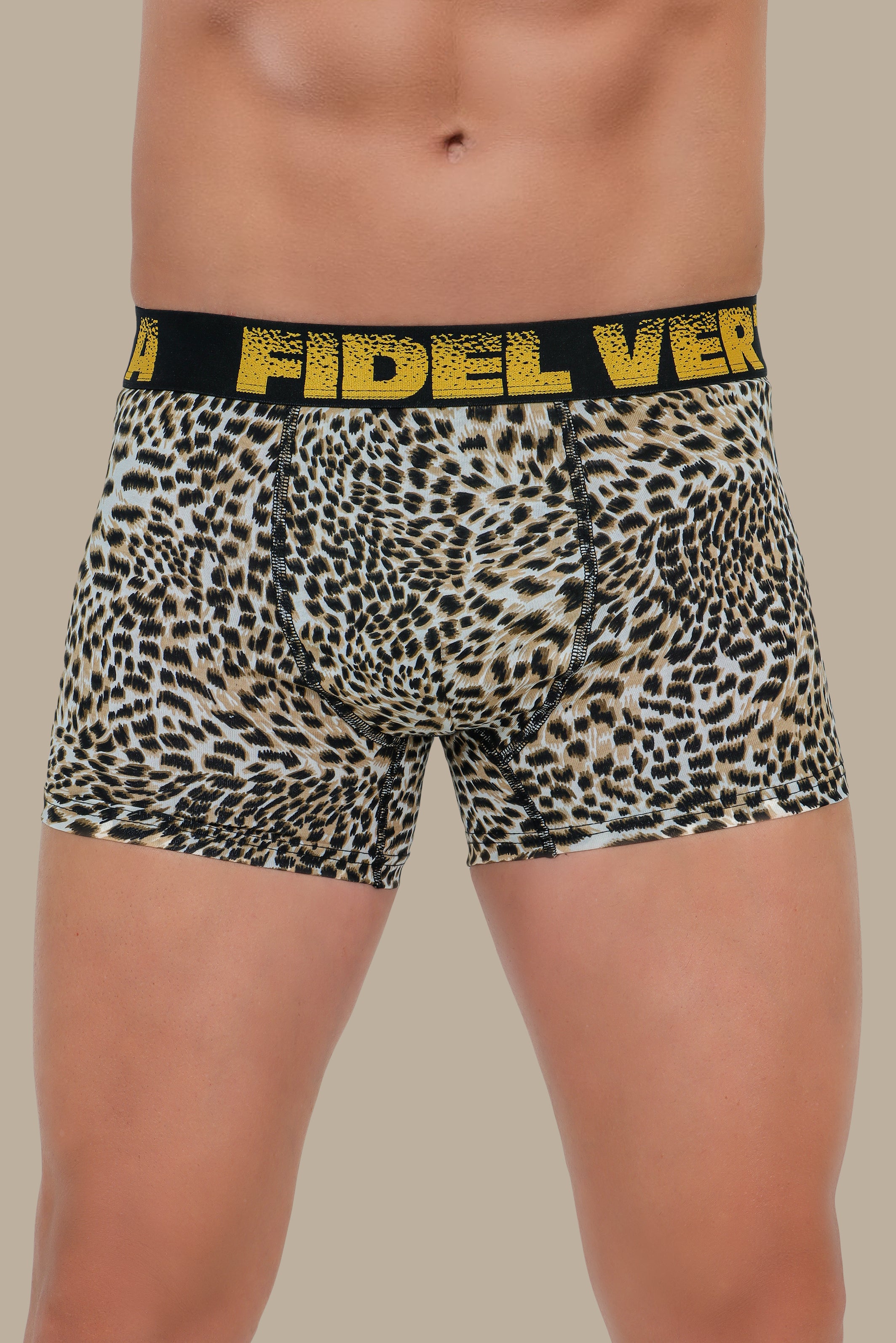 Leopard Edge: Fidel Verta Men's Printed Boxers