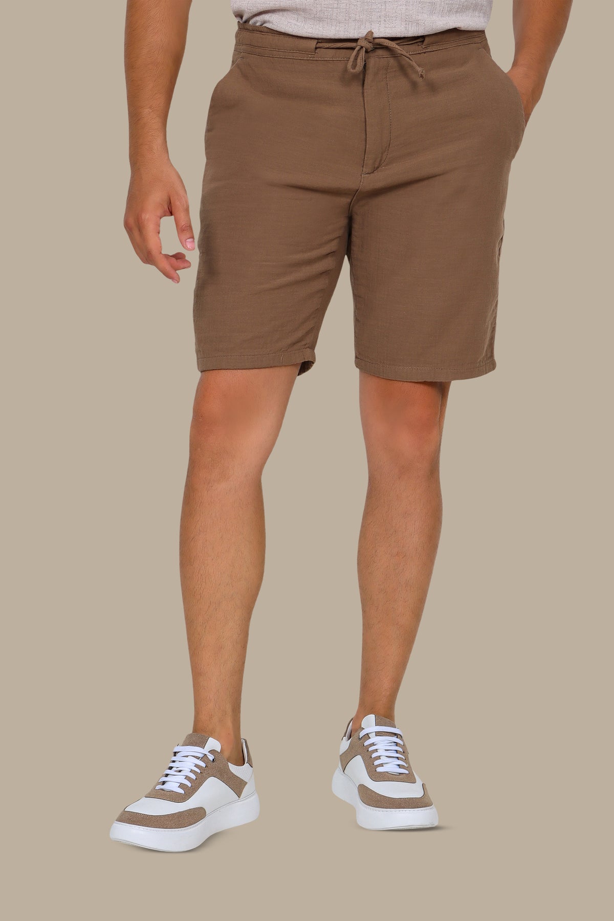 Basic Linen Shorts