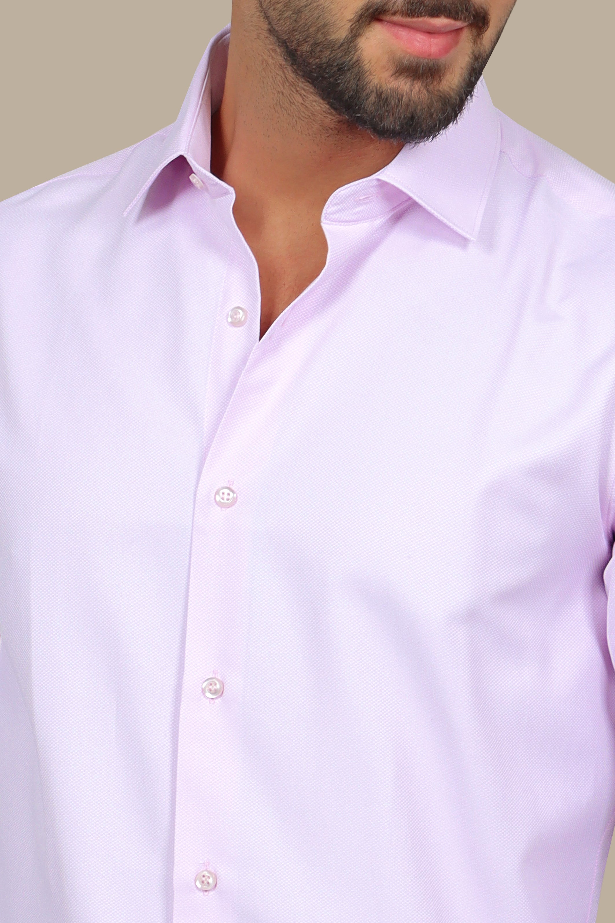 Shirt Regular Structured | Pink