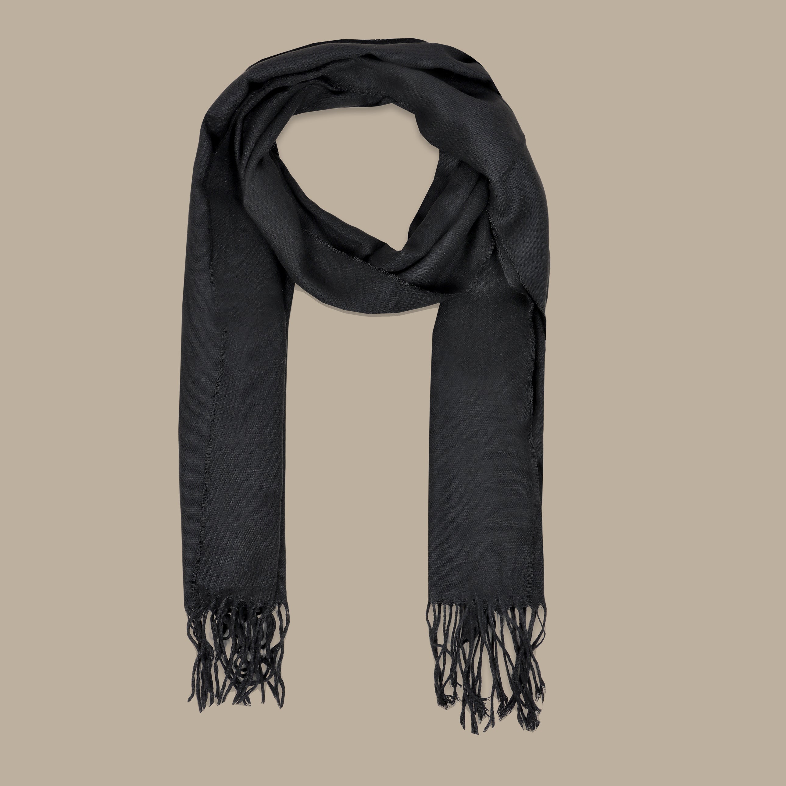 Classic Black Scarf