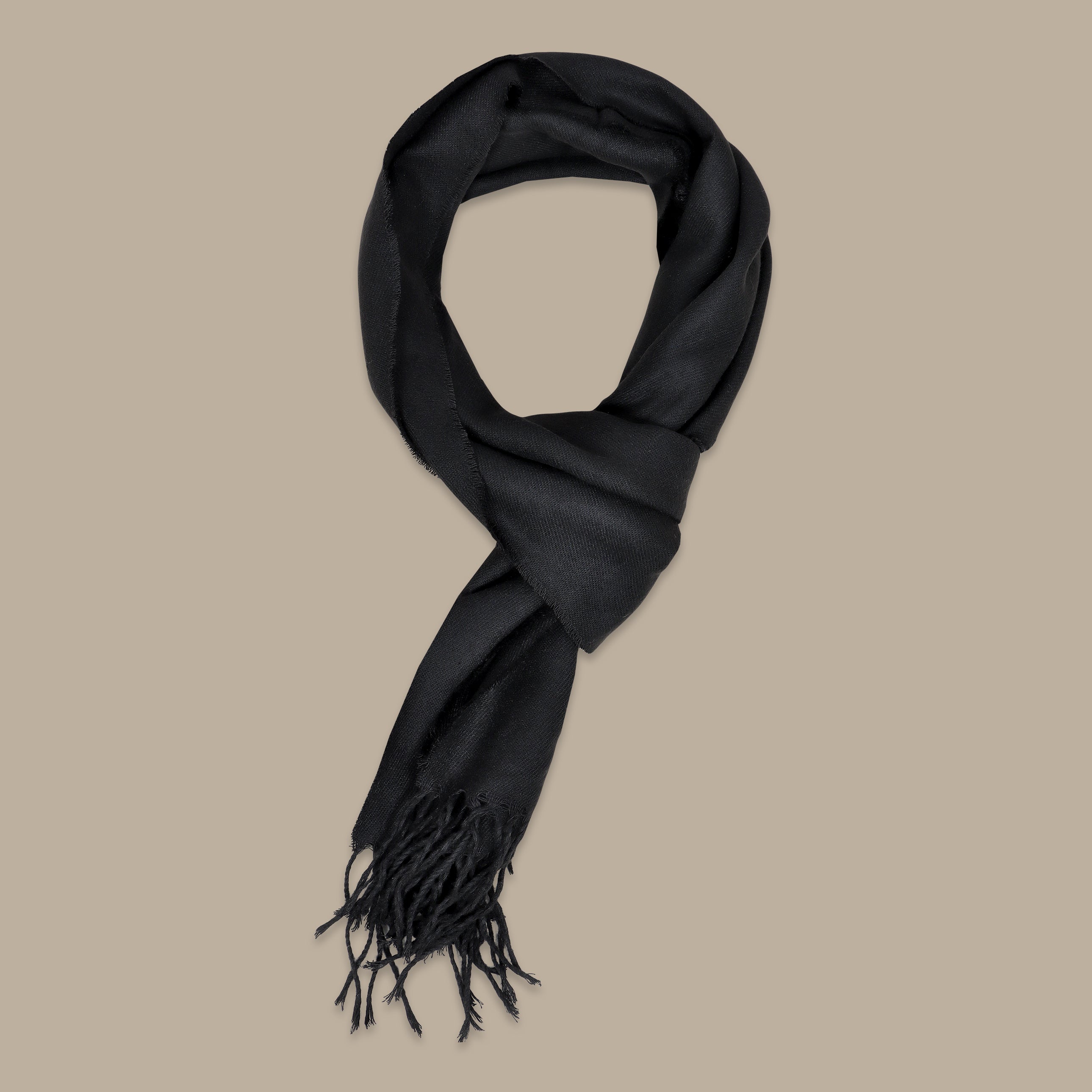 Classic Black Scarf