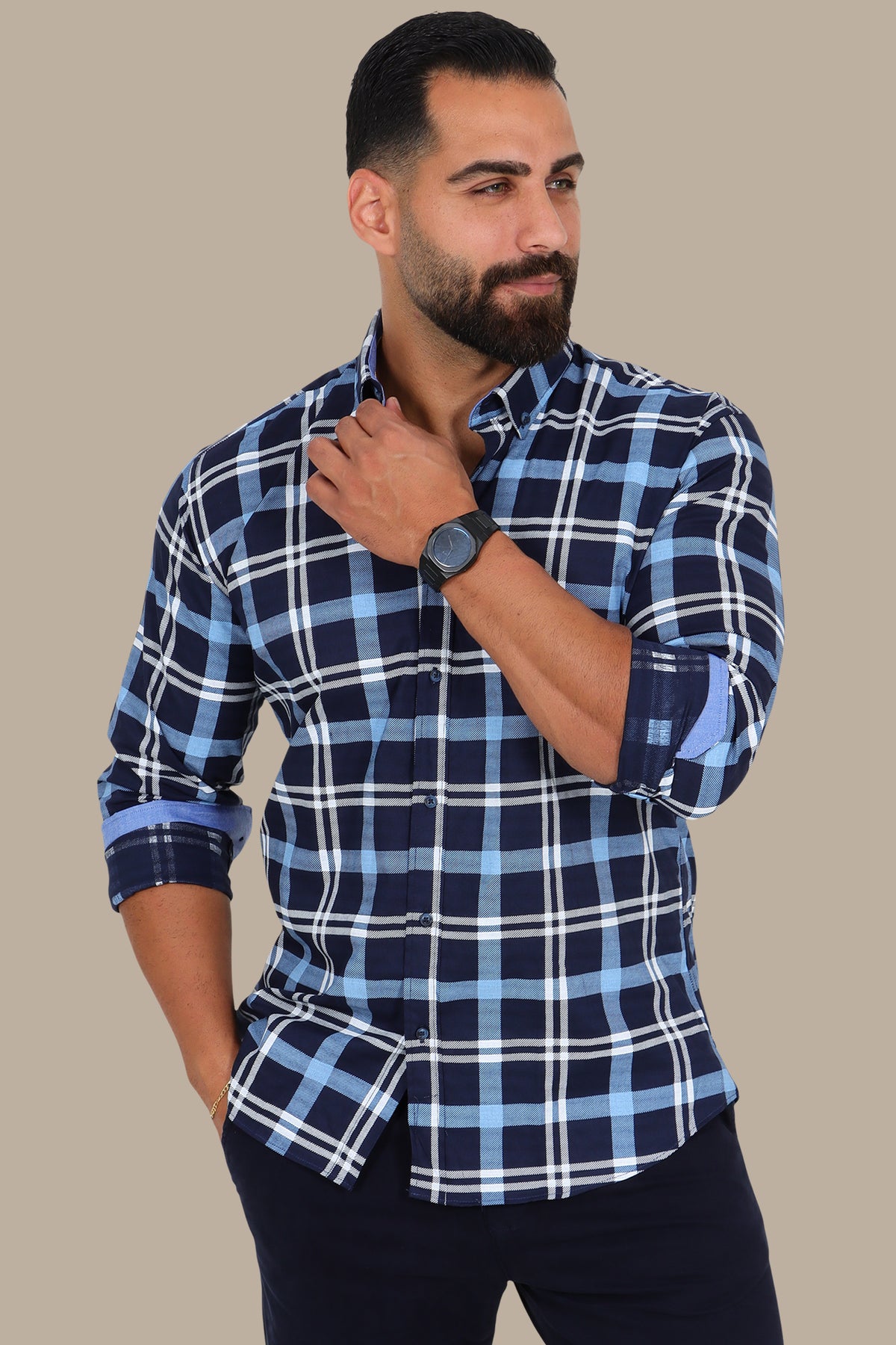 Plaid Button Down Shirt