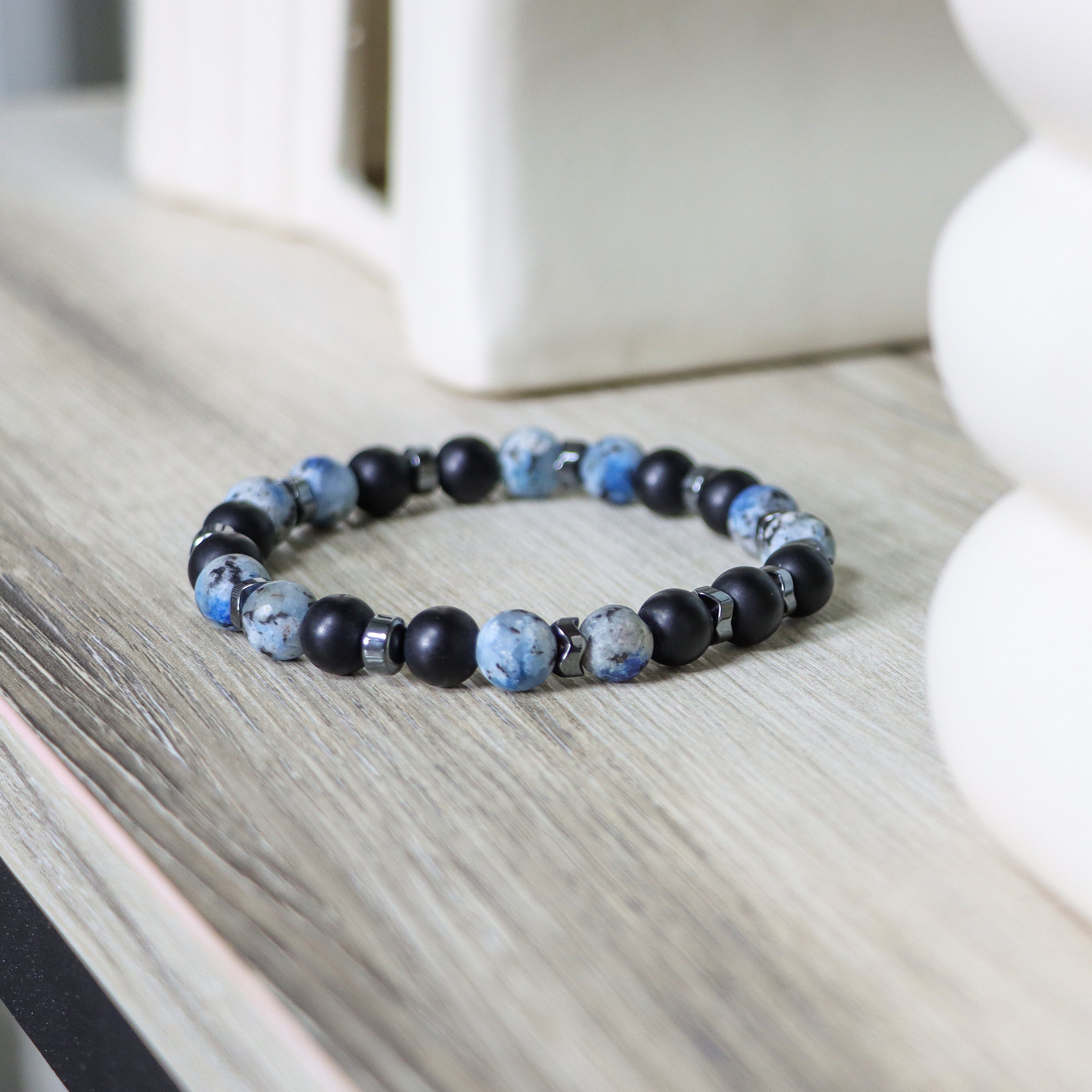 Stone Bracelet – Grey