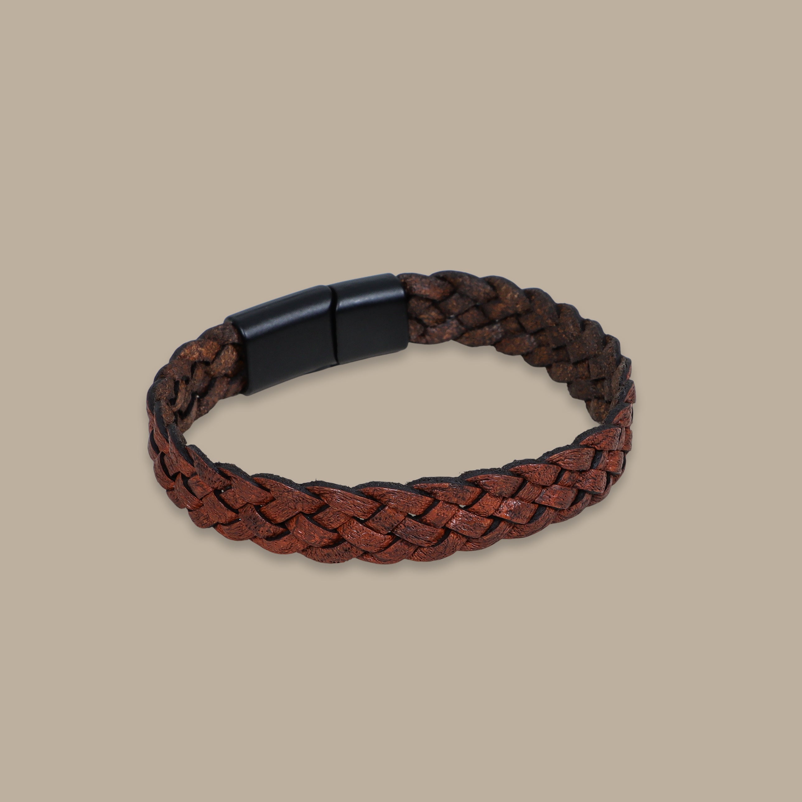 Leather Bracelet One Layer – Havane