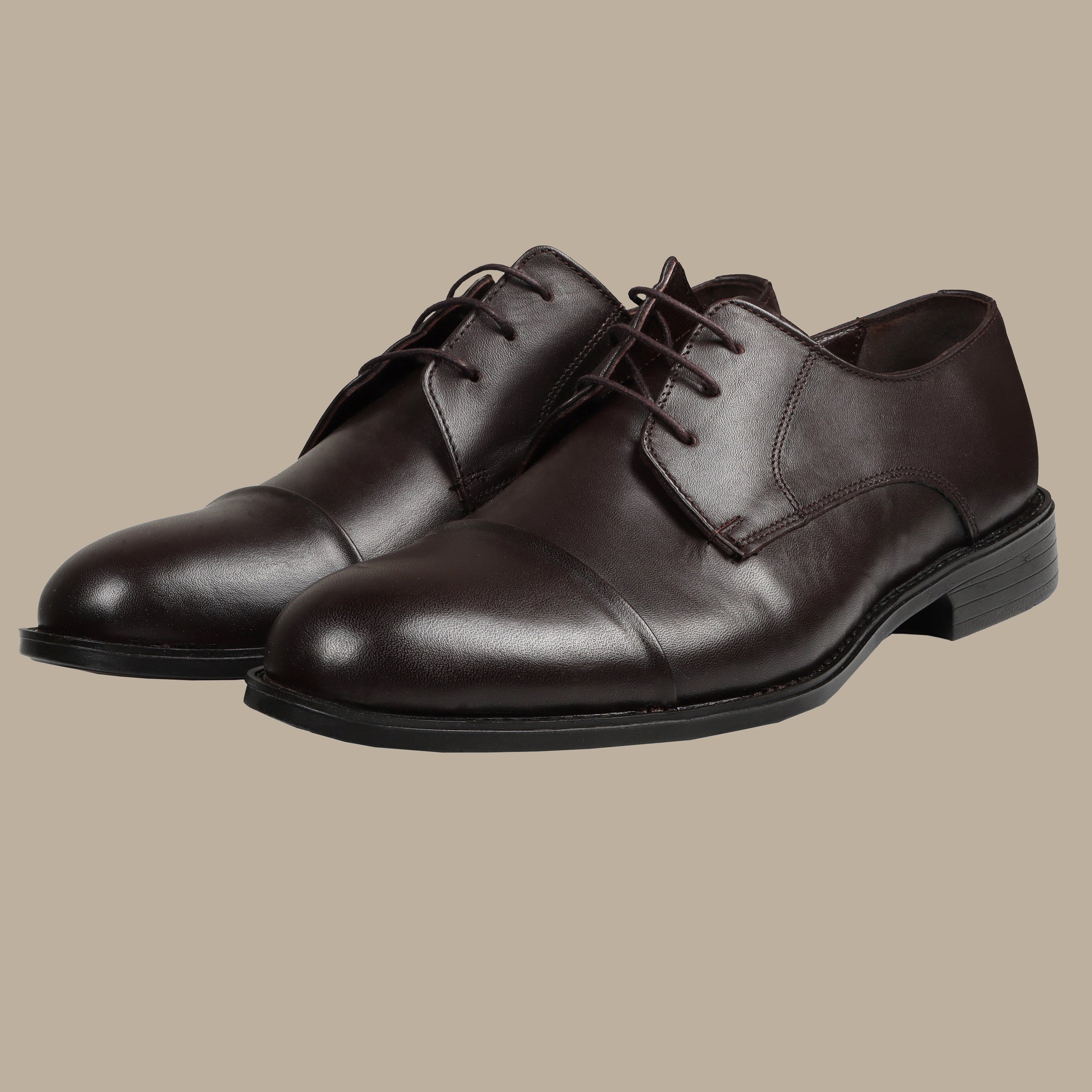 Brown Classic Oxford Shoes