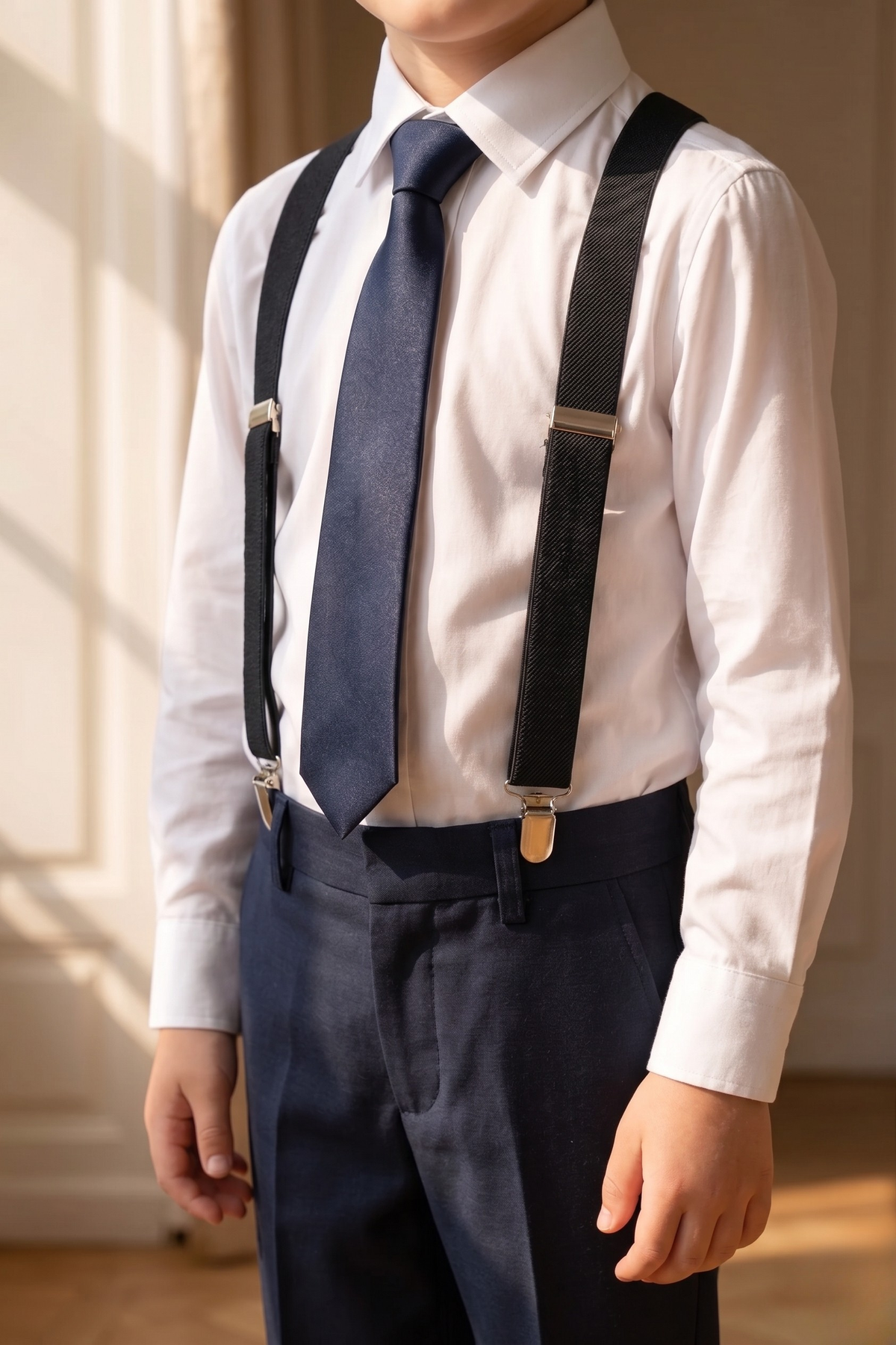 Classic Black Suspenders Kids