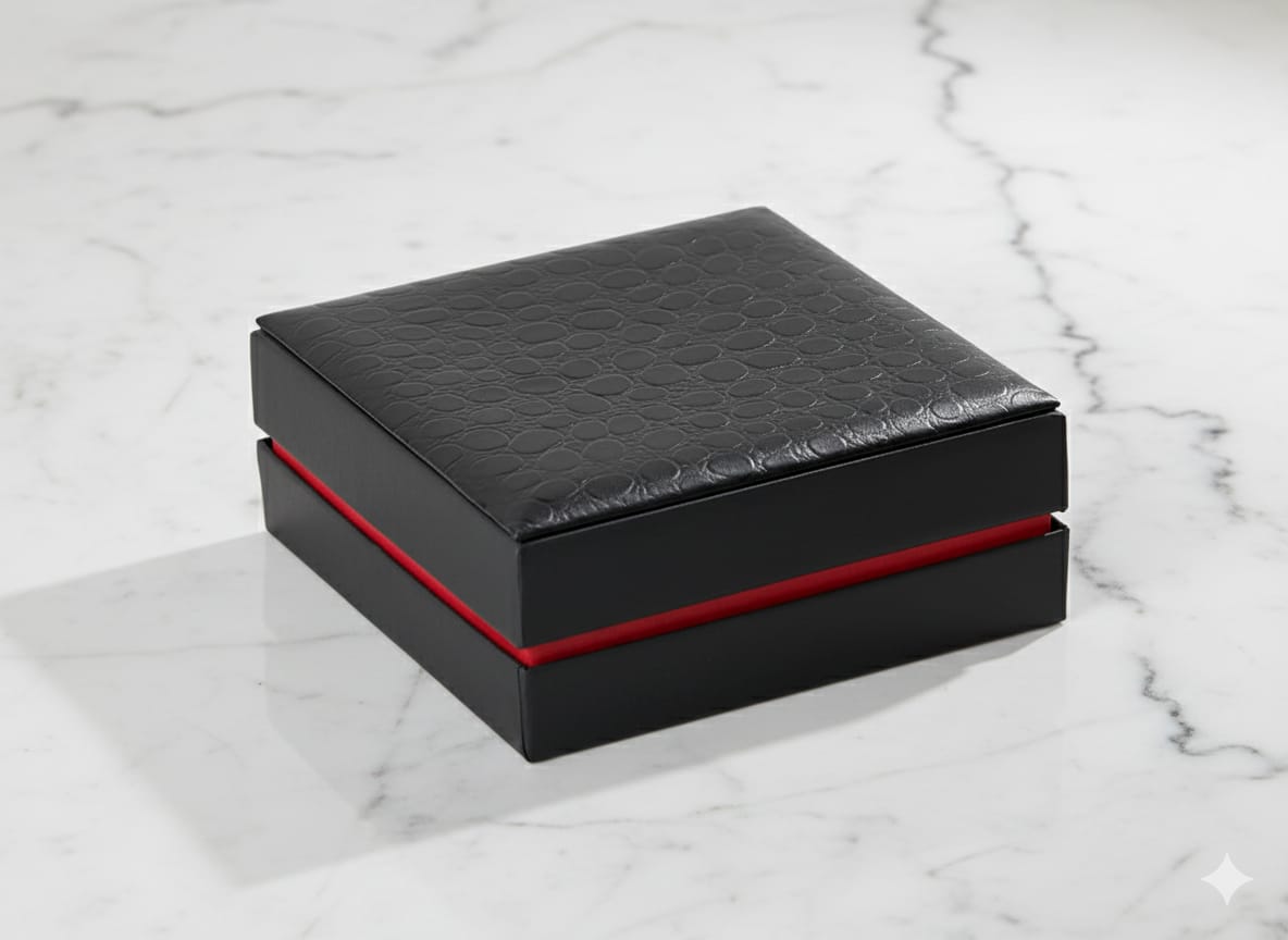 Black Croco Small Gift Box