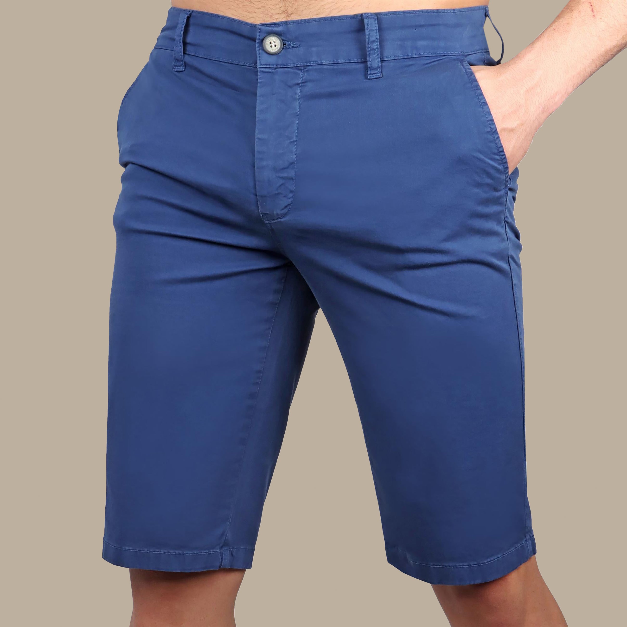 Short Chino Plain Slim