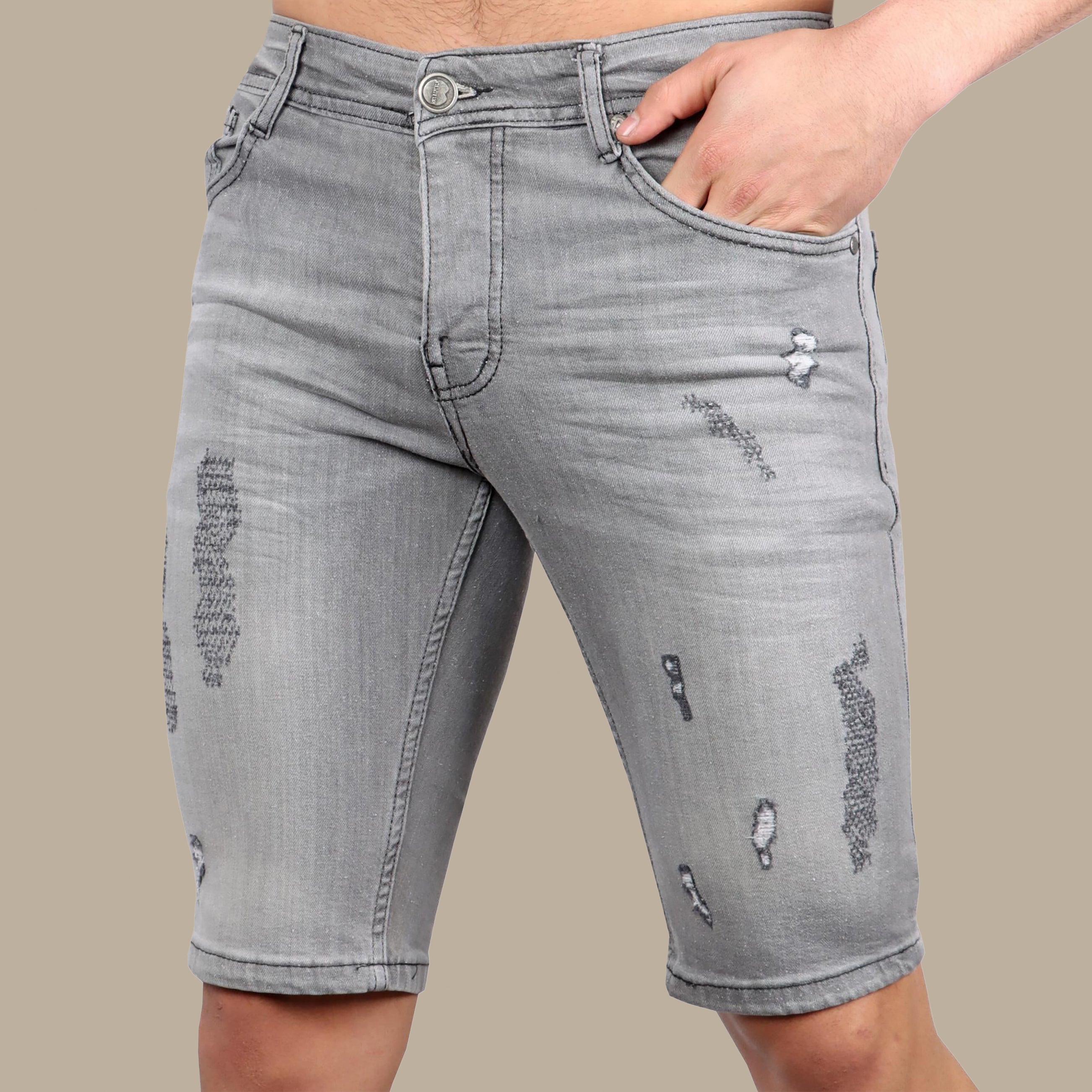 Short Denim Ripped