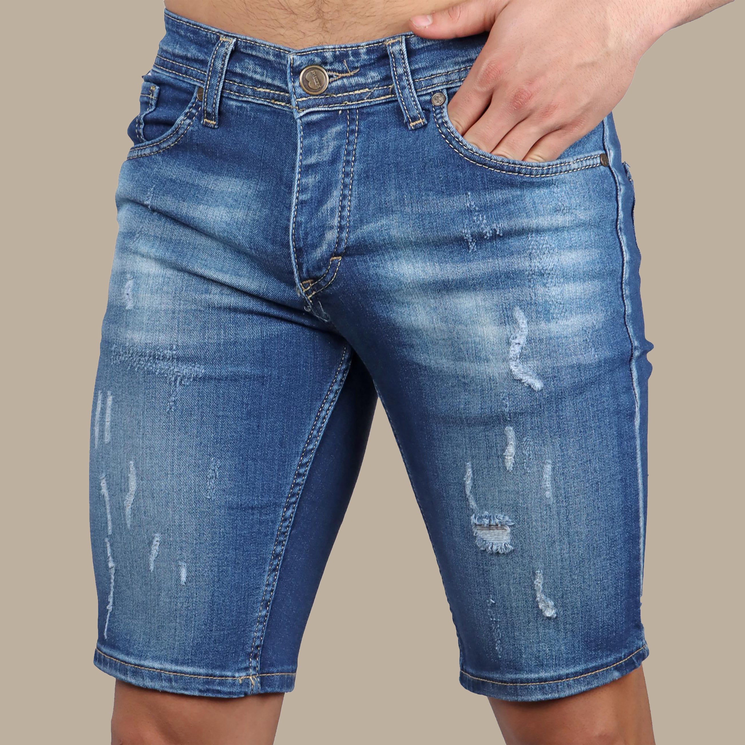 Short Denim Ripped