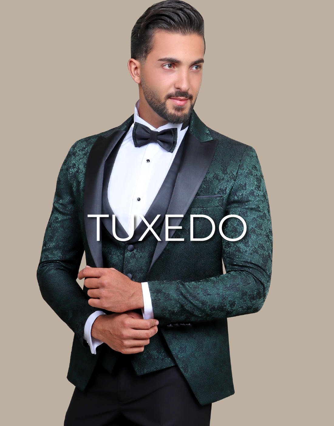 Knot Standard Emerald Green Linen Blazer by Knot Standard