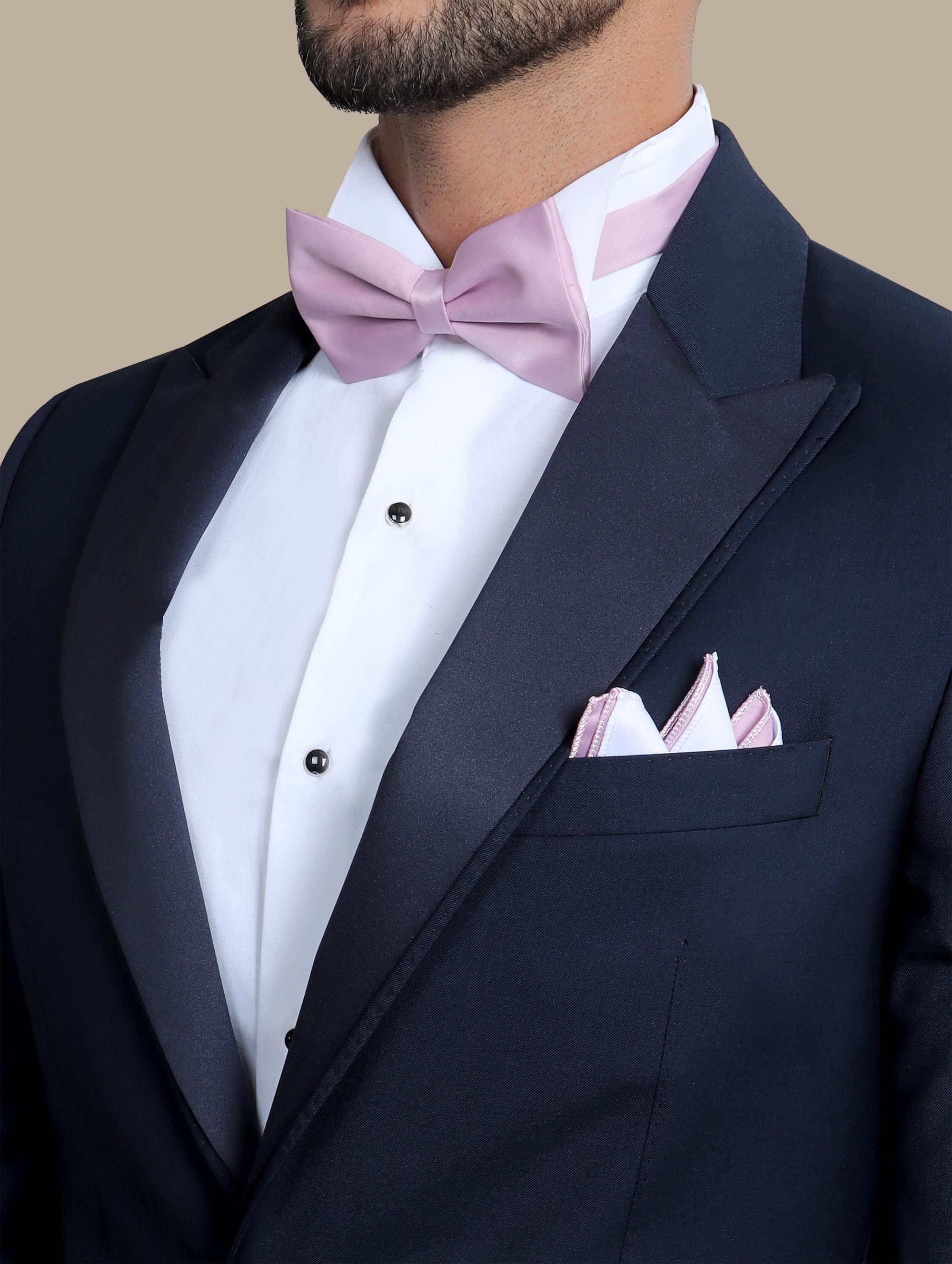 Navy Peak Lapel Double Layer Tuxedo