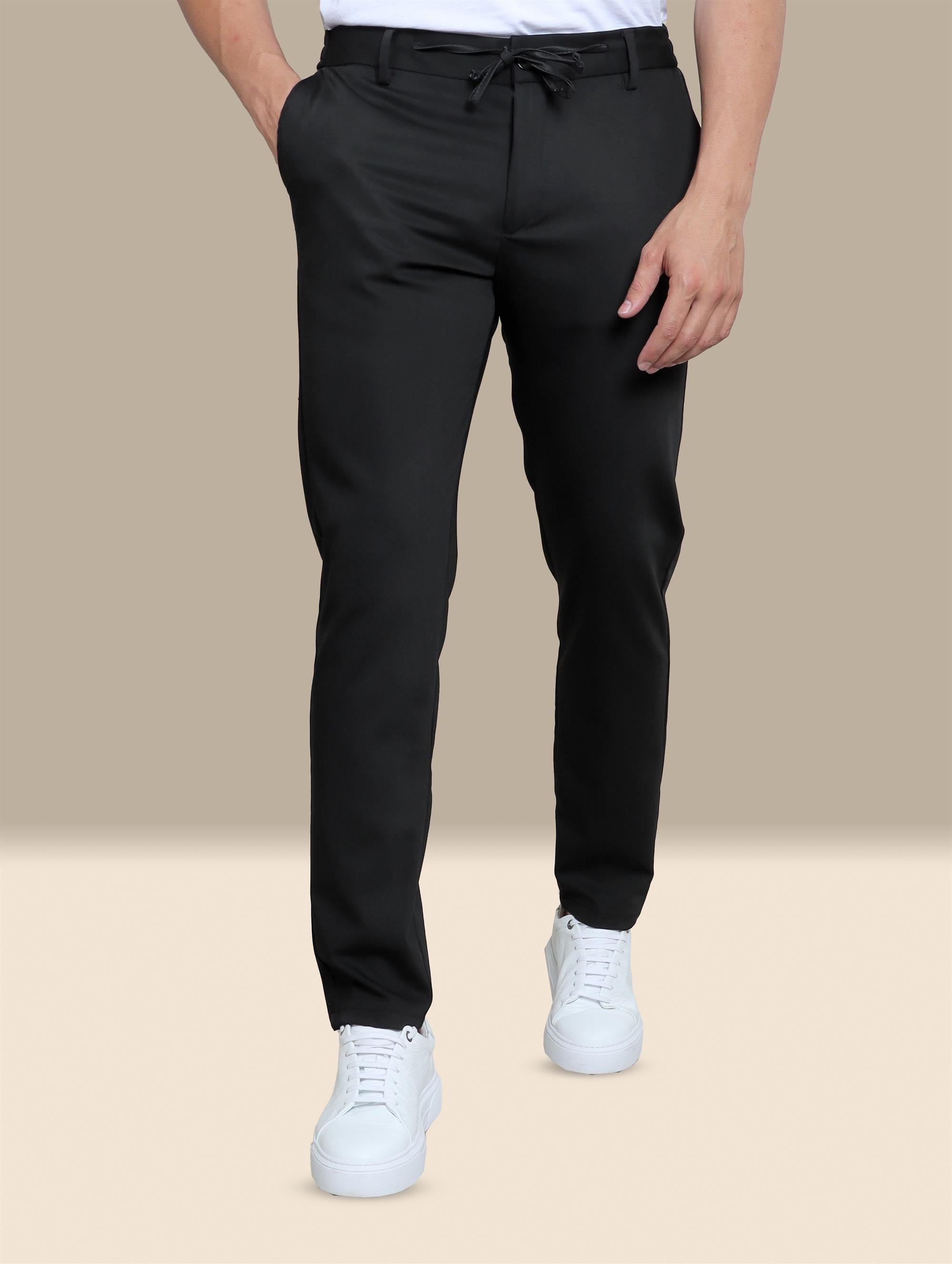 Fashion Trouser Basic Jogger | Black