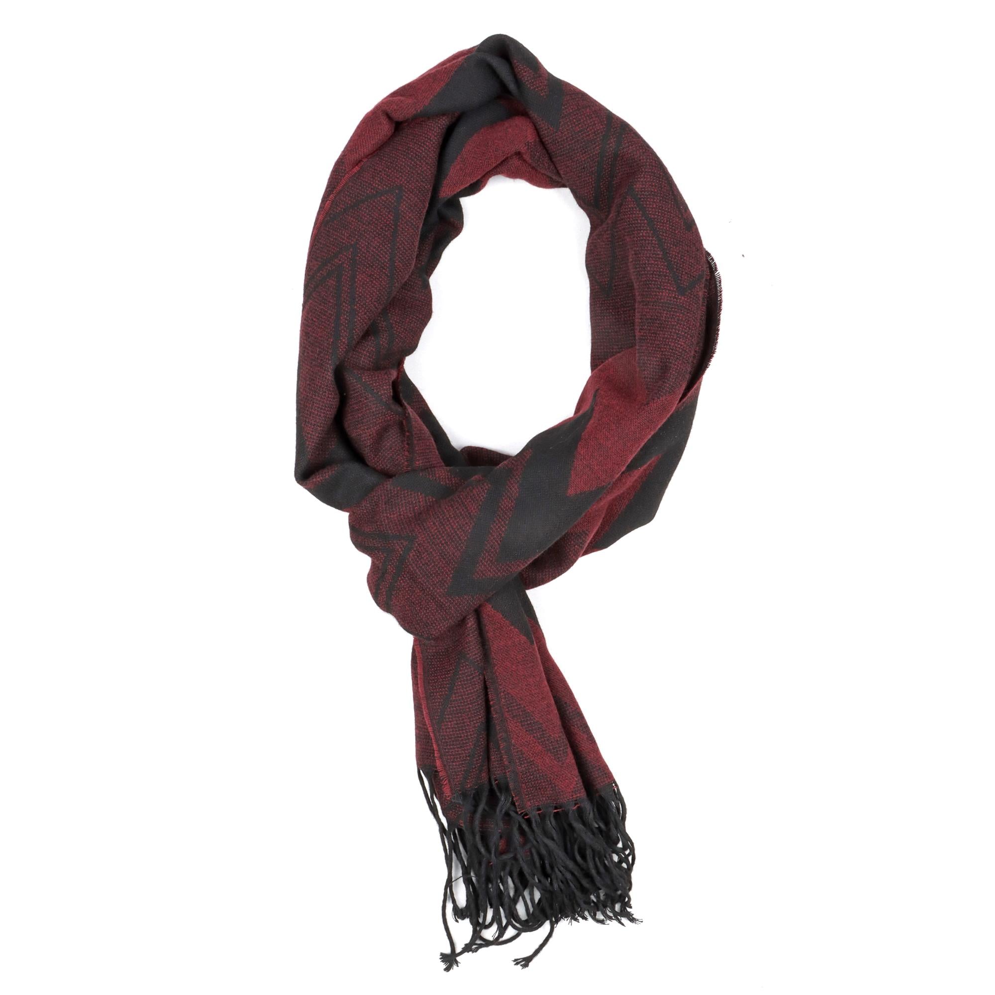 Scarf Designed | Burgundy