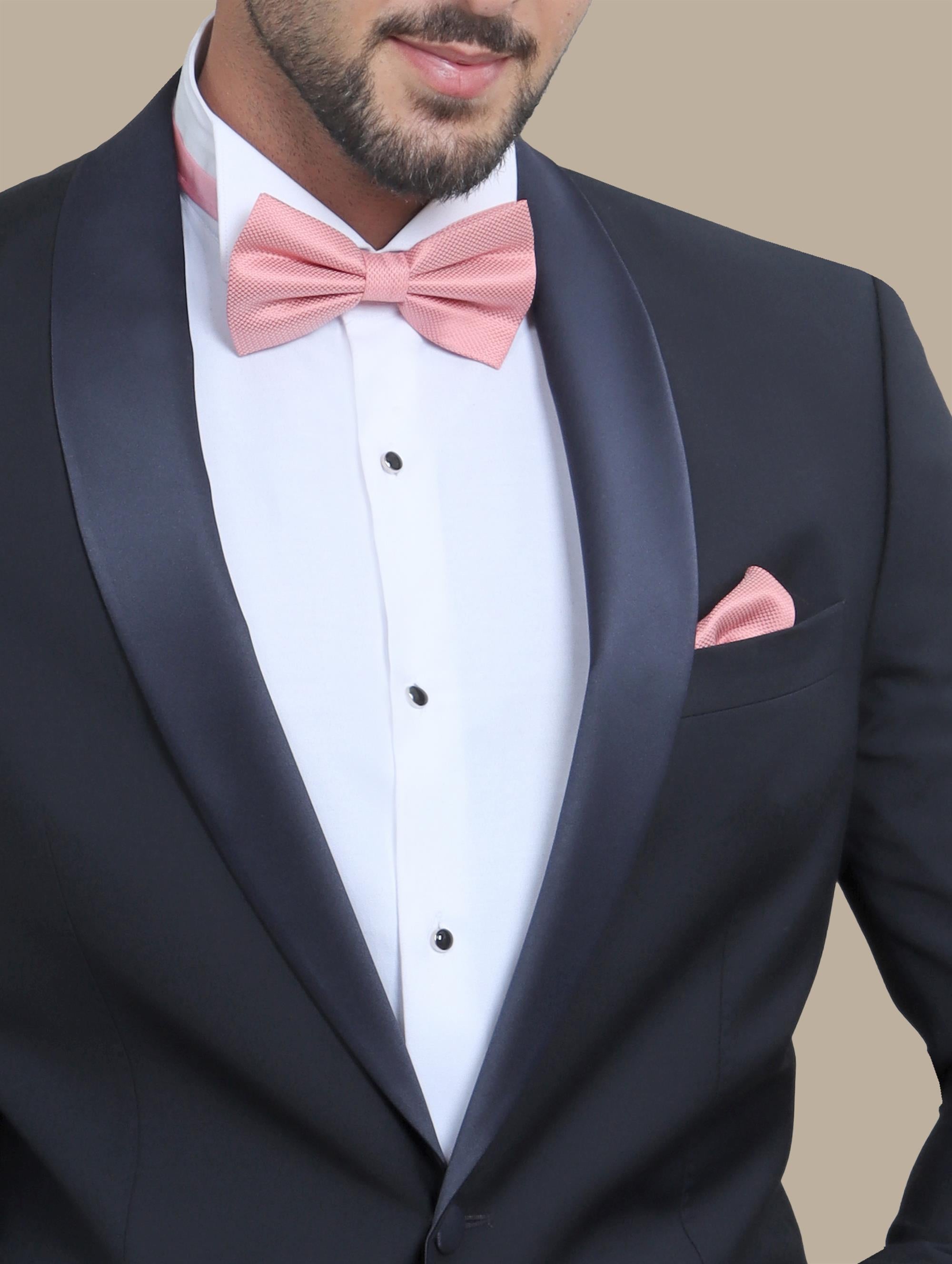 Midnight Elegance: The Navy Tuxedo with Shawl Lapel