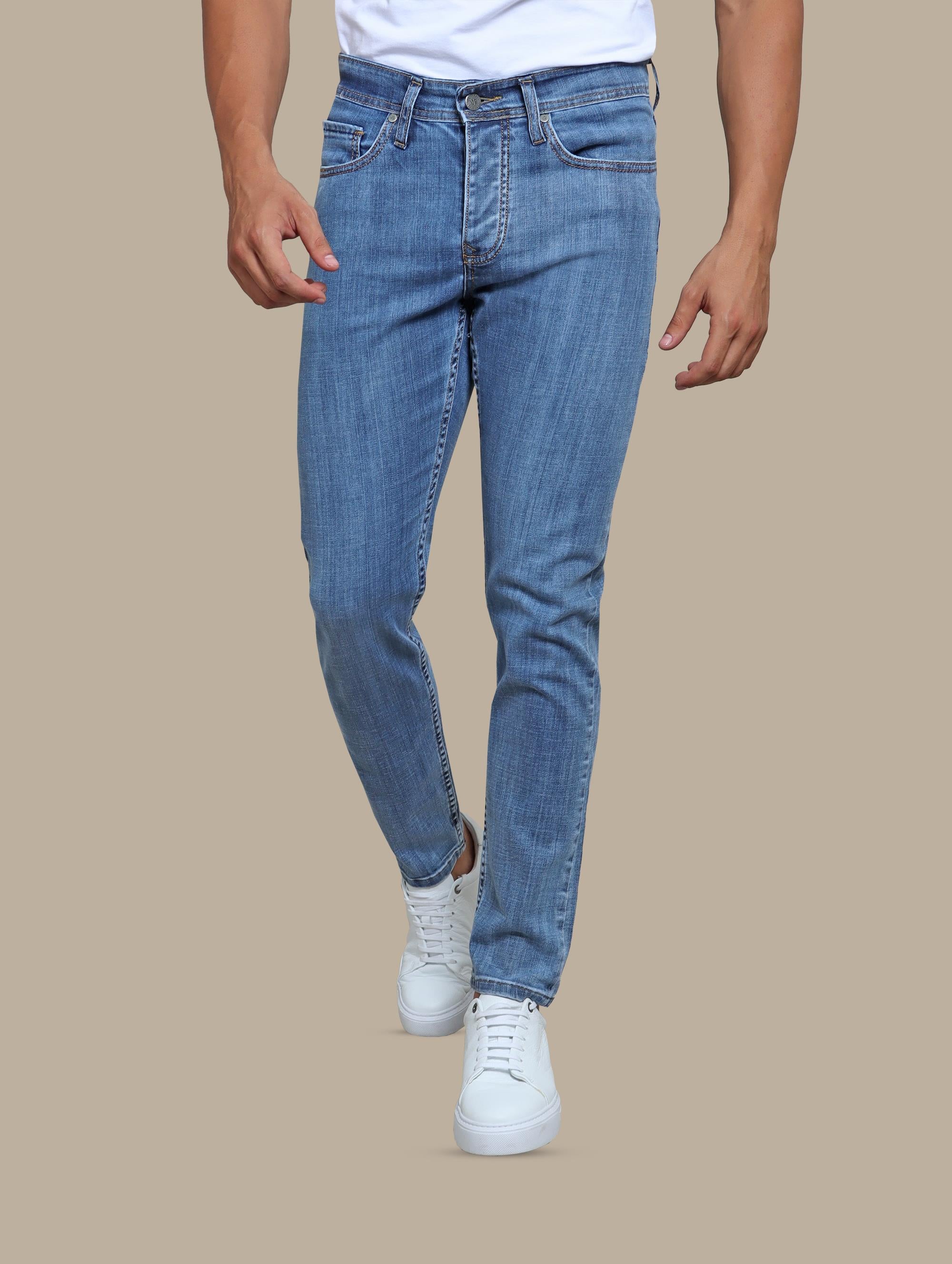 Jeans Basic Slim fit | Light Blue