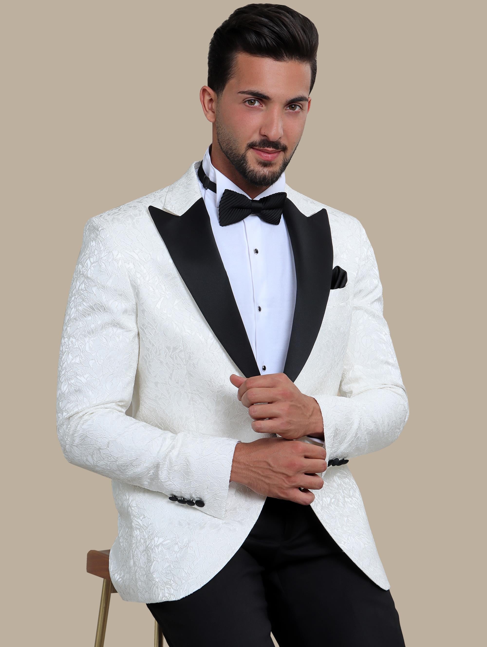 Off-White FV Peak Jacquard Tuxedo