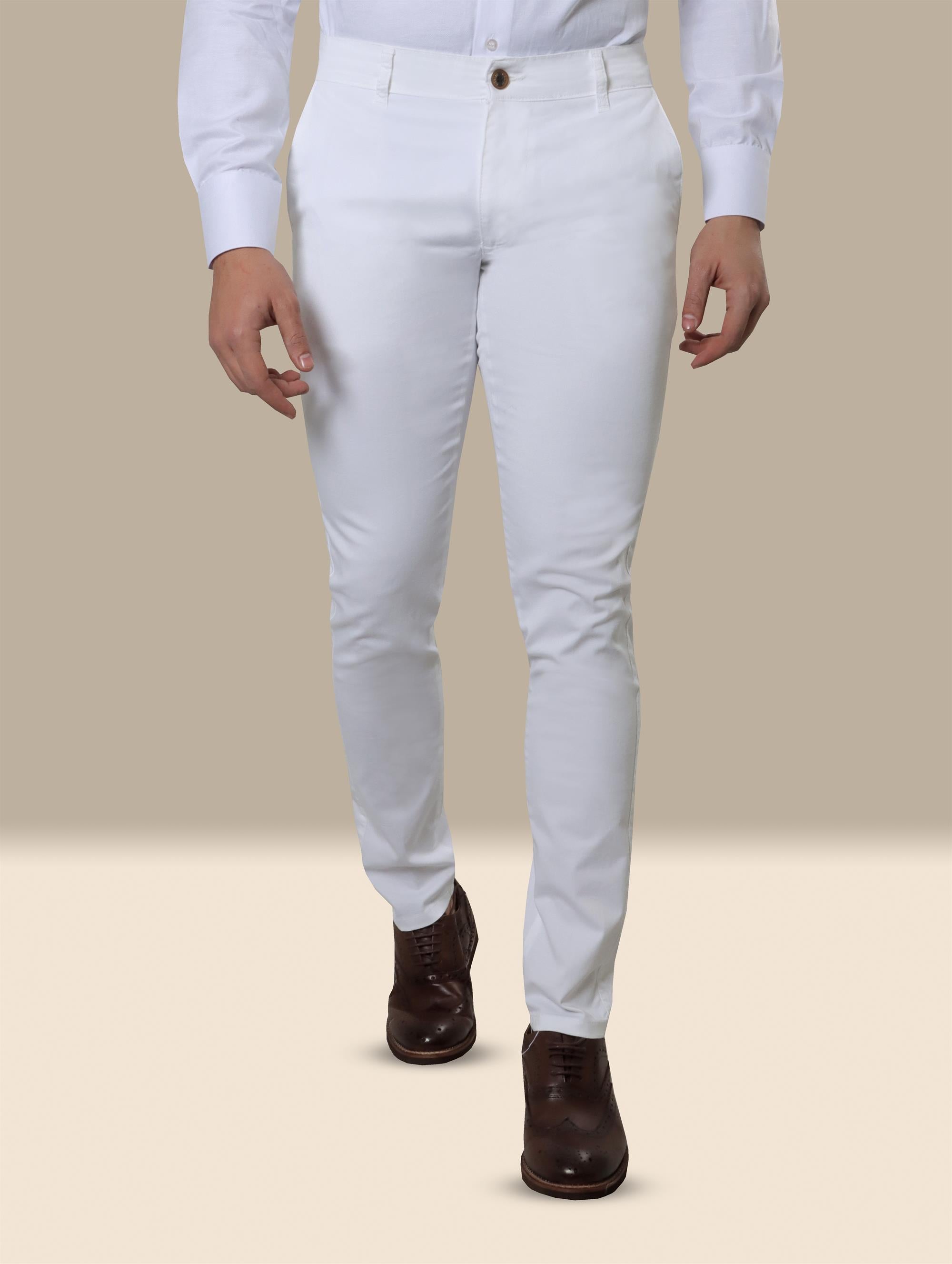 Chino Slim Fit | White