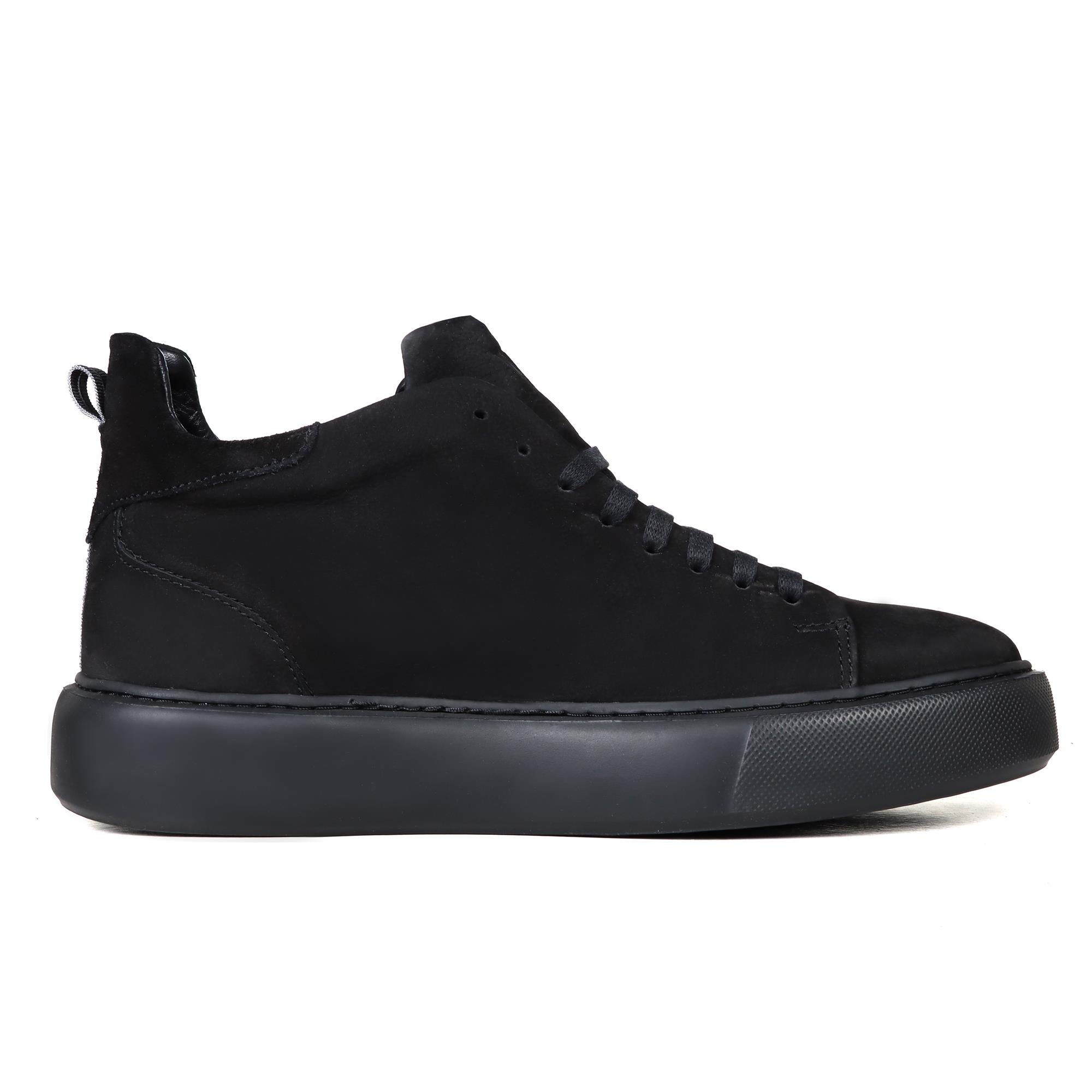 Shoes Half Boot Nubuck Sneakers | Black