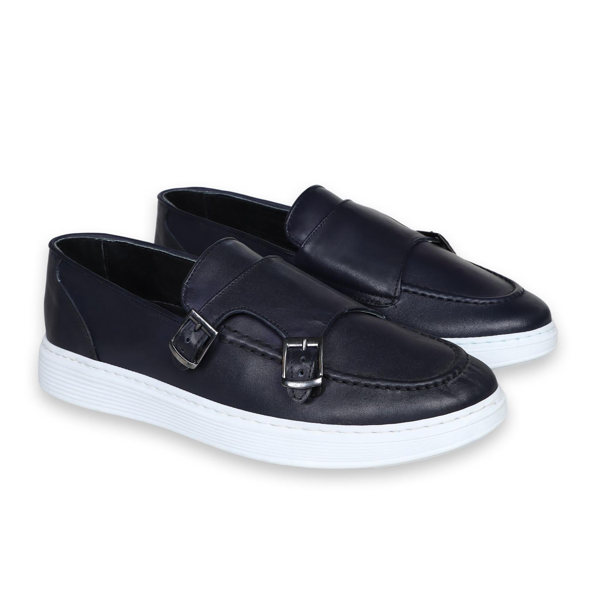 Double Buckle Casual Loafer